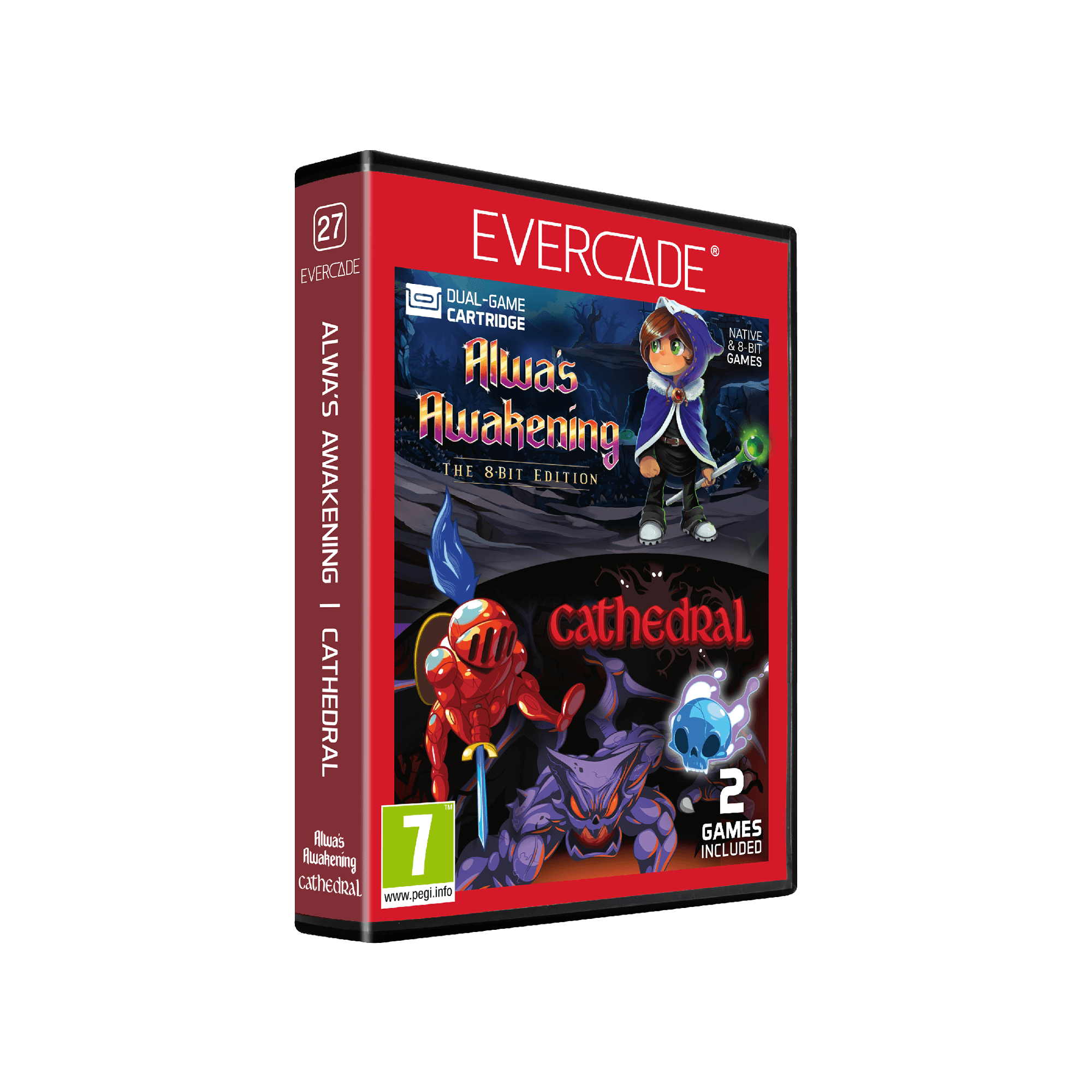 Evercade Cartridge #27 - Alwa Cathedral Dual Cartridge