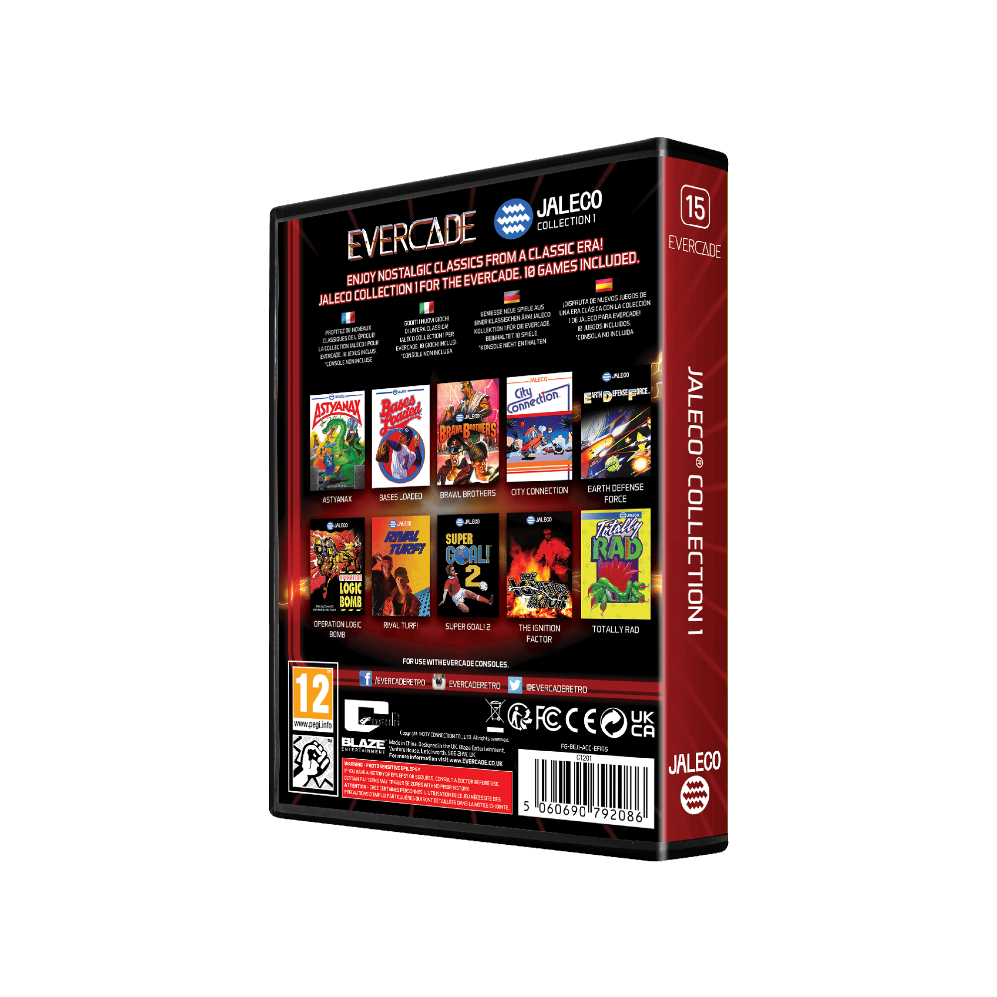Evercade Cartridge #15 - Jaleco Collection 1