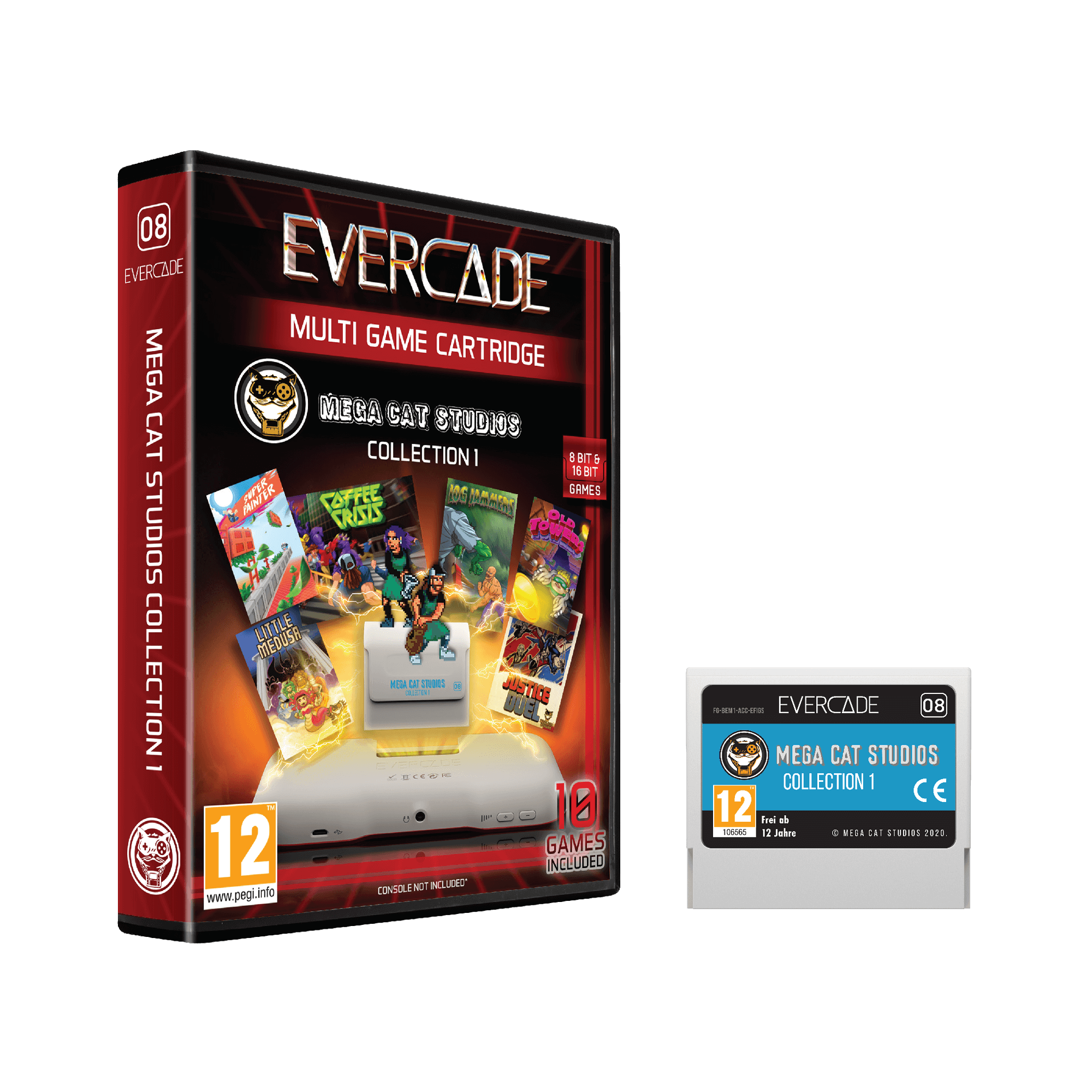 Evercade Cartridge #08 - Mega Cat Studios Collection 1