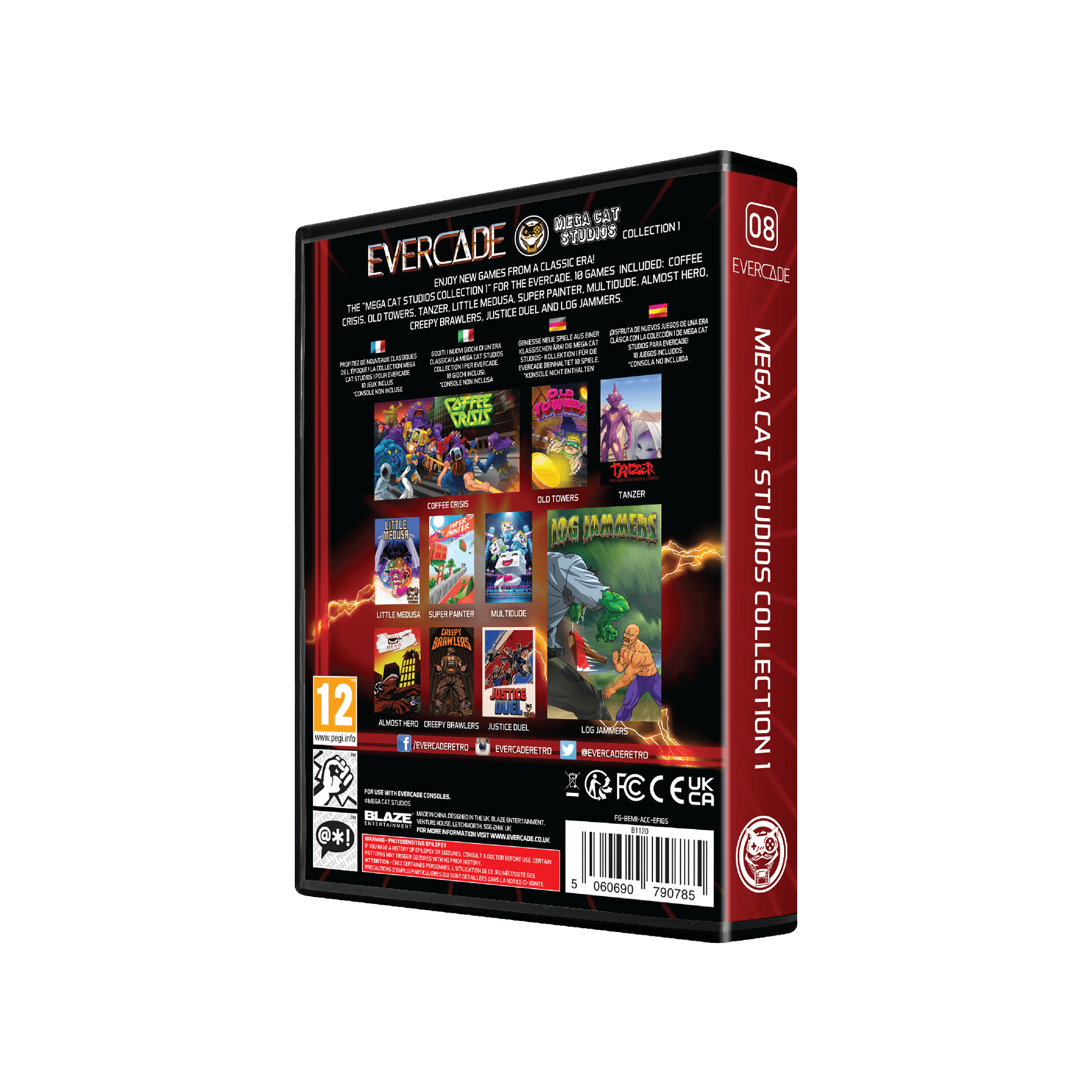 Evercade Cartridge #08 - Mega Cat Studios Collection 1