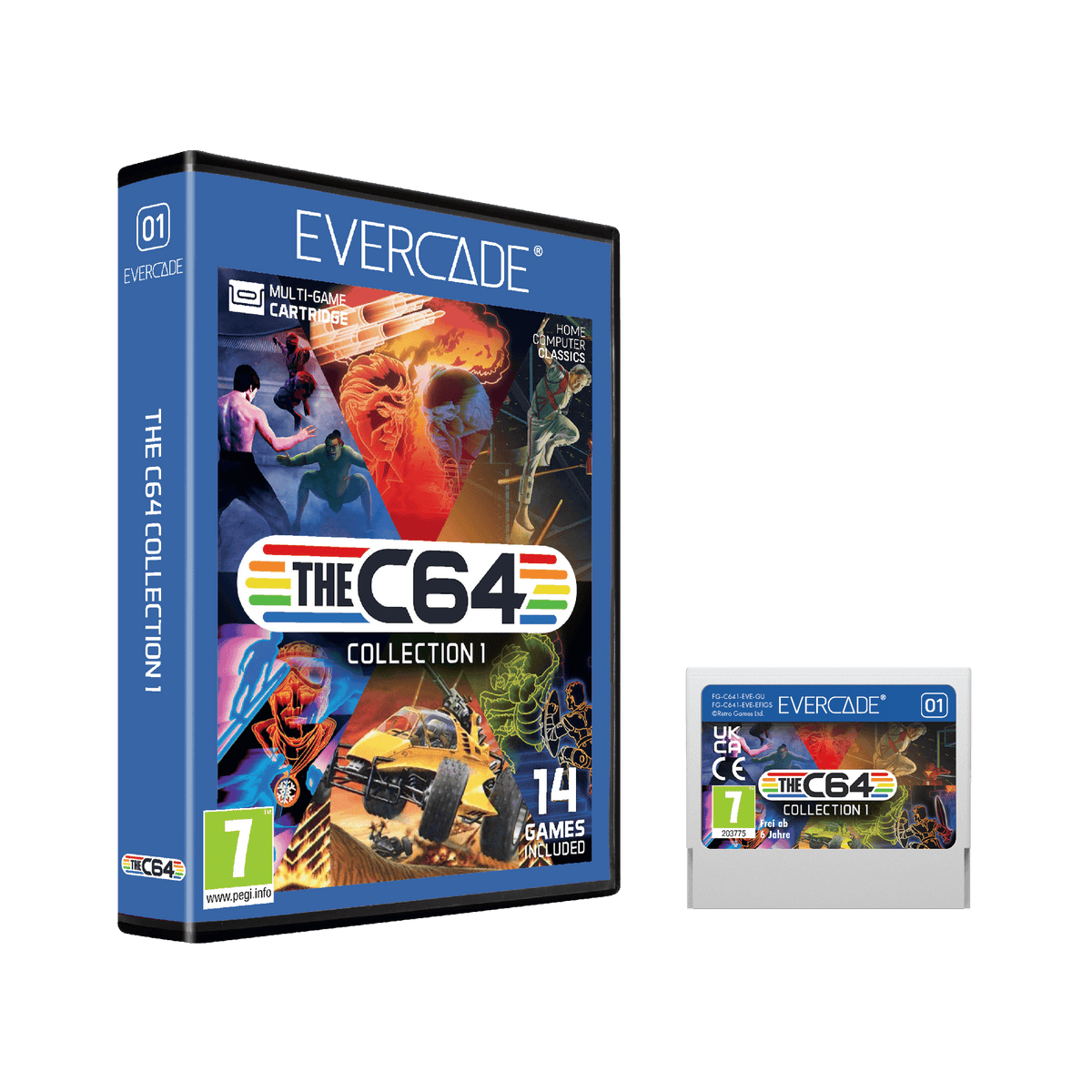 Evercade Cartridge #C01 - THEC64 Collection 1