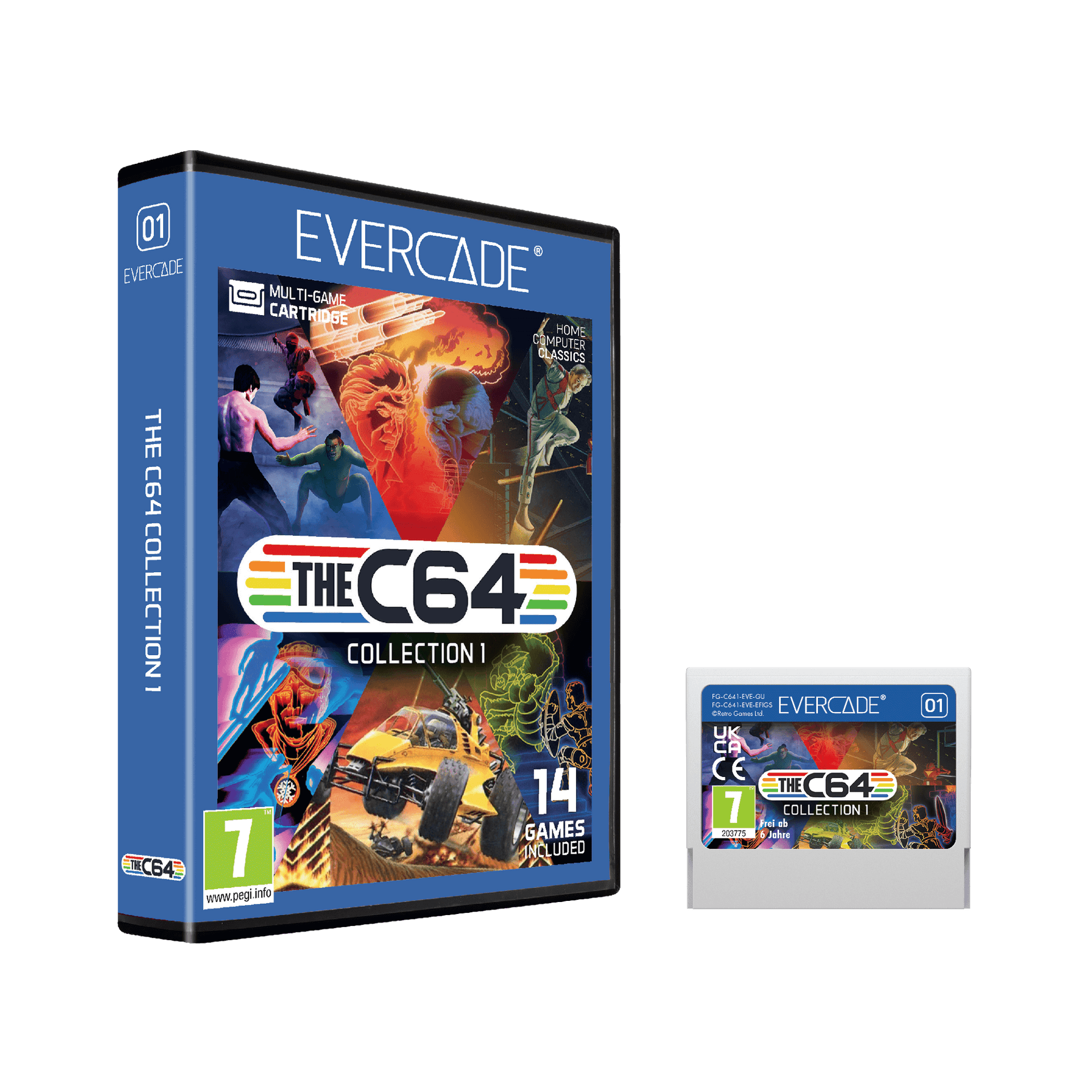 Evercade Cartridge #C01 - THEC64 Collection 1