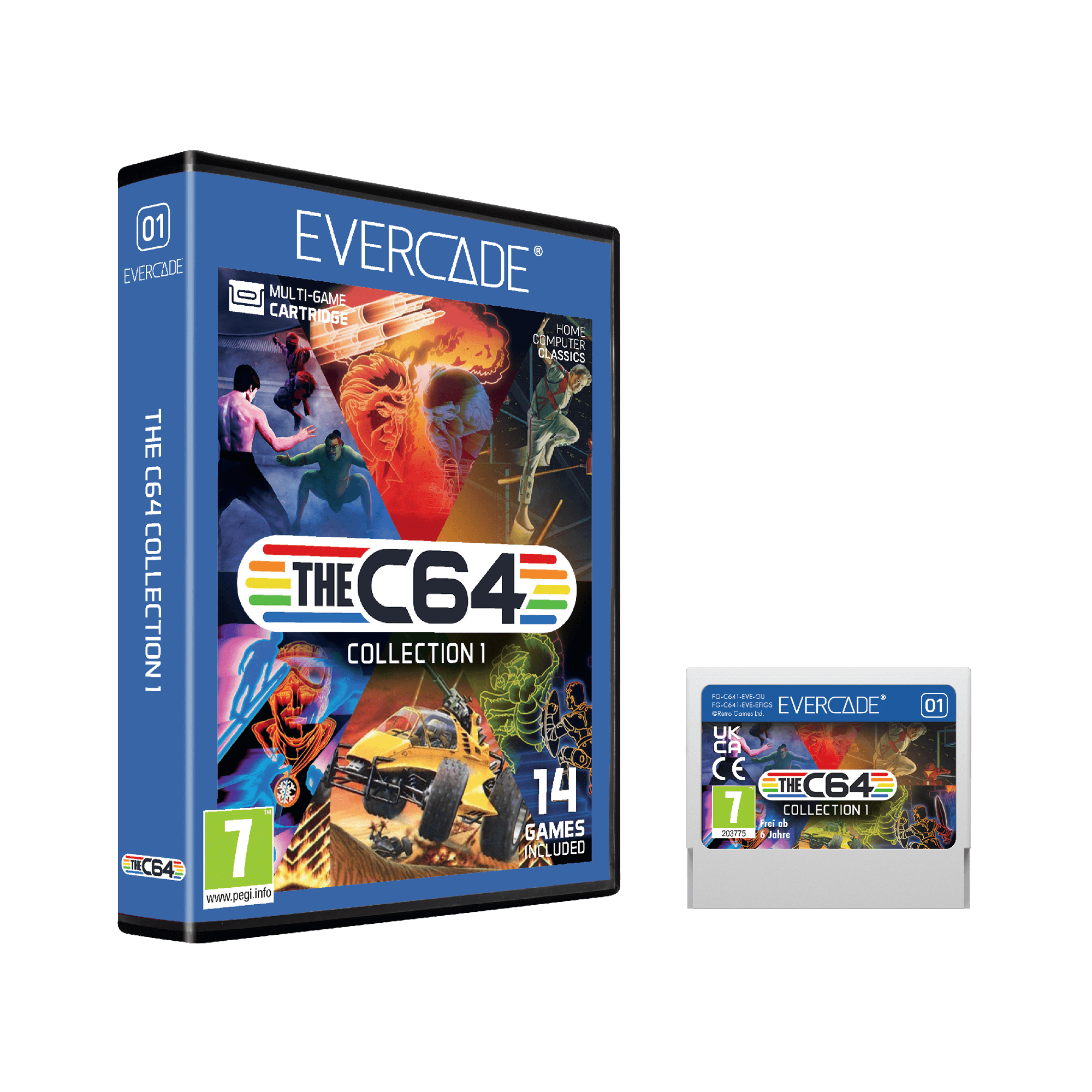 Evercade Cartridge #C01 - THEC64 Collection 1