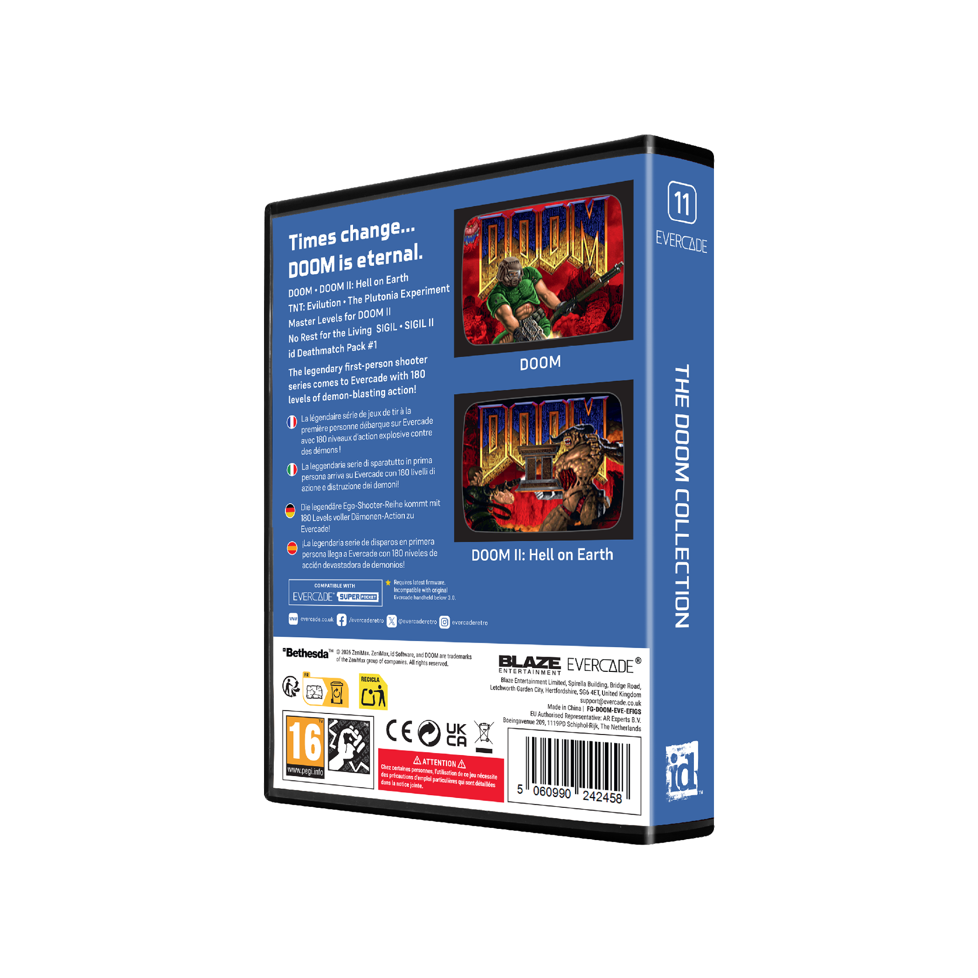Evercade Cartridge #11 The DOOM Collection