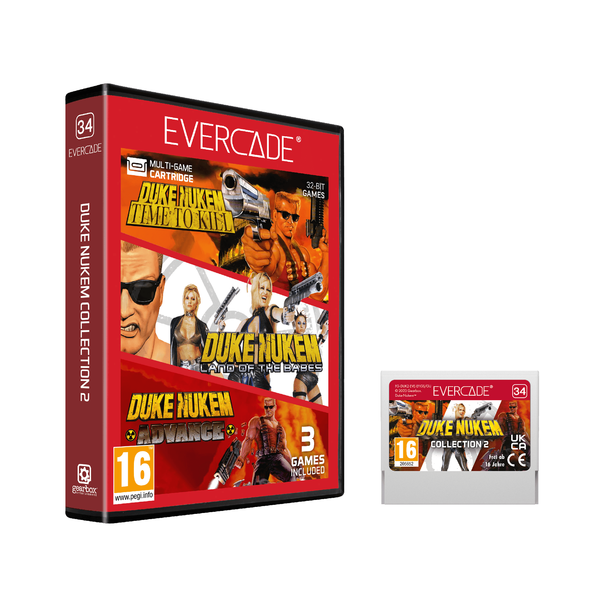 Evercade Cartridge #34 - Duke Nukem Collection 2