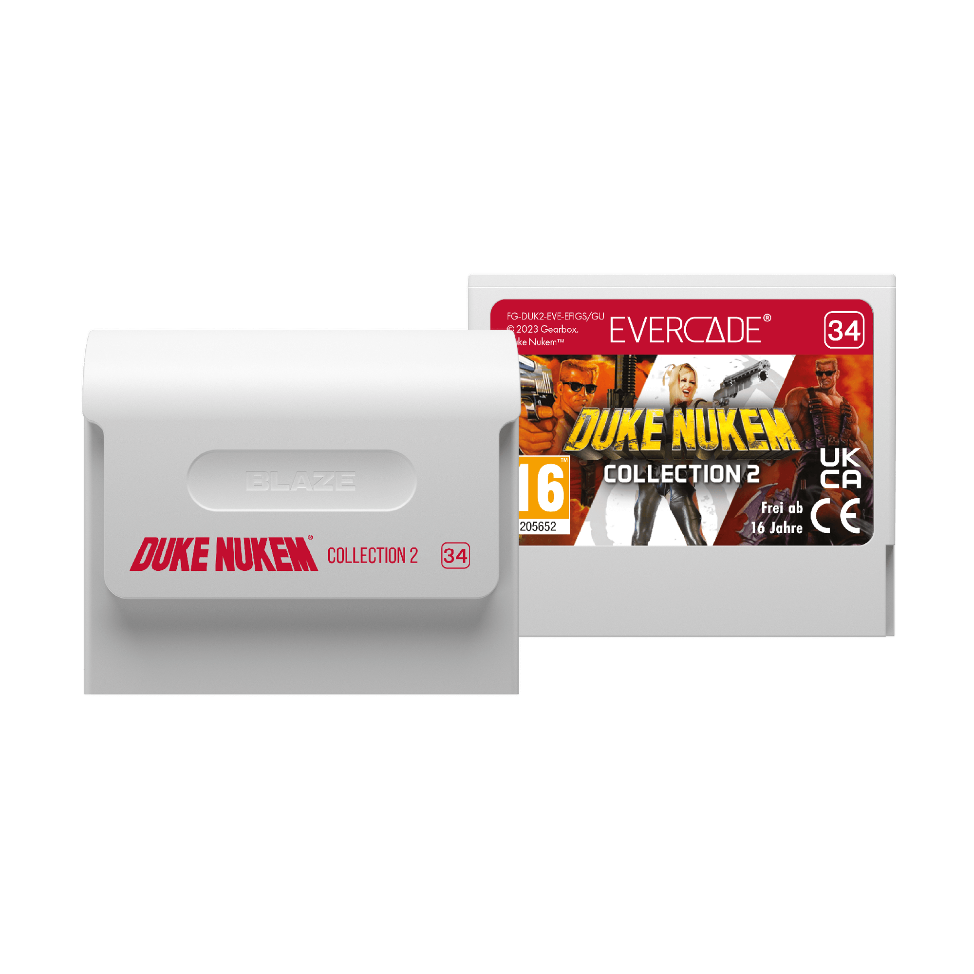 Evercade Cartridge #34 - Duke Nukem Collection 2