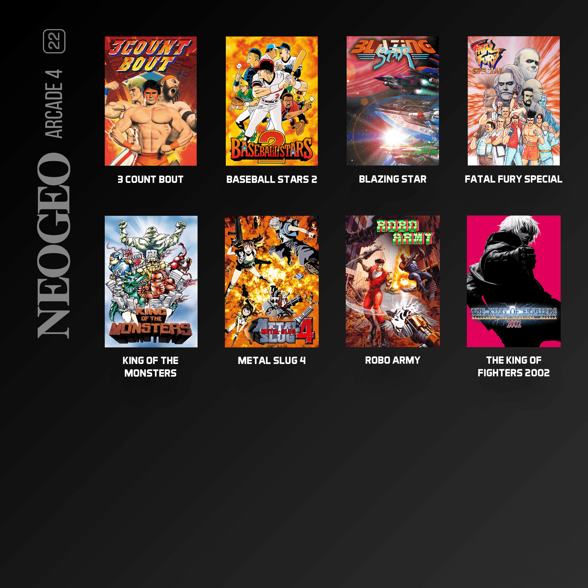 Evercade Double Pack: #52 Activision Collection 3 + #22 NEOGEO Arcade