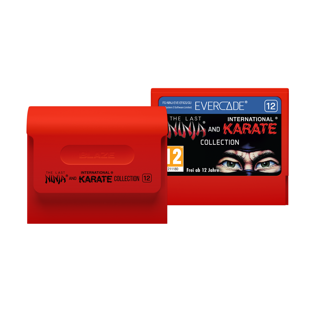 Evercade Cartridge #12 The Last Ninja and IK Collection