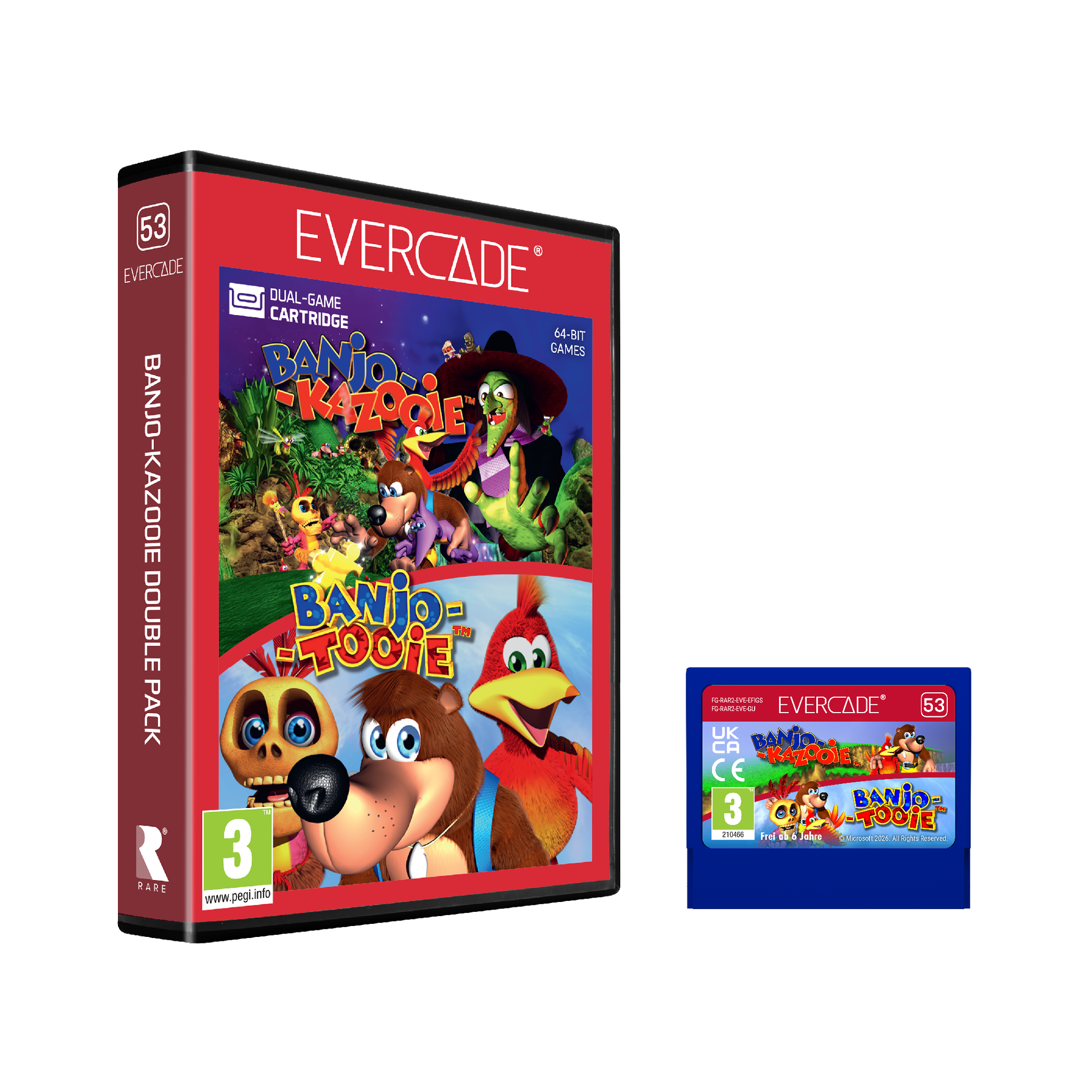 Evercade Cartridge #53 Banjo-Kazooie Double Pack