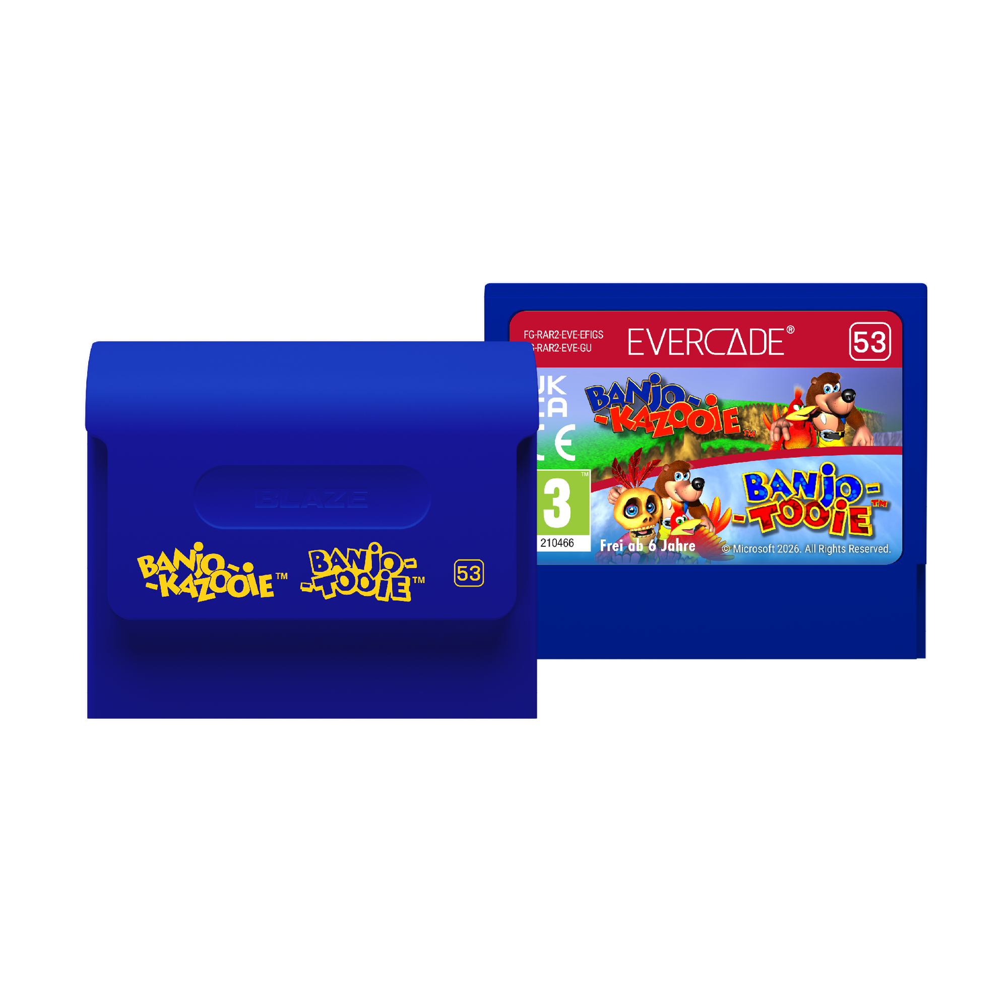 Evercade Cartridge #53 Banjo-Kazooie Double Pack