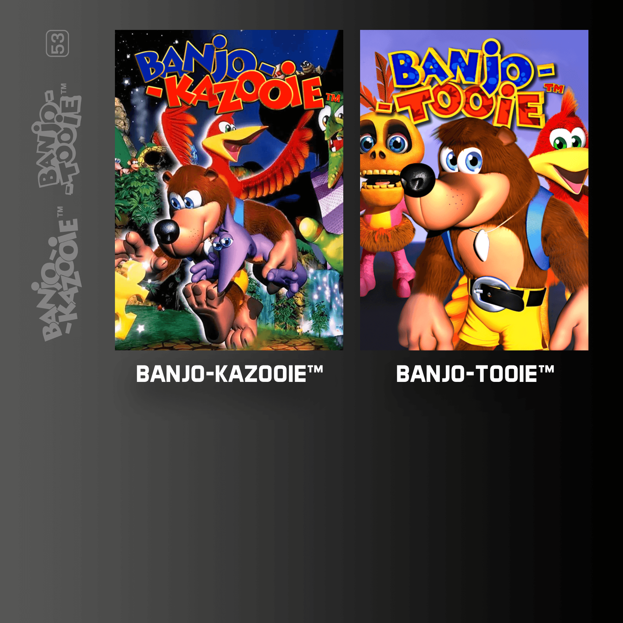 Evercade Cartridge #53 Banjo-Kazooie Double Pack