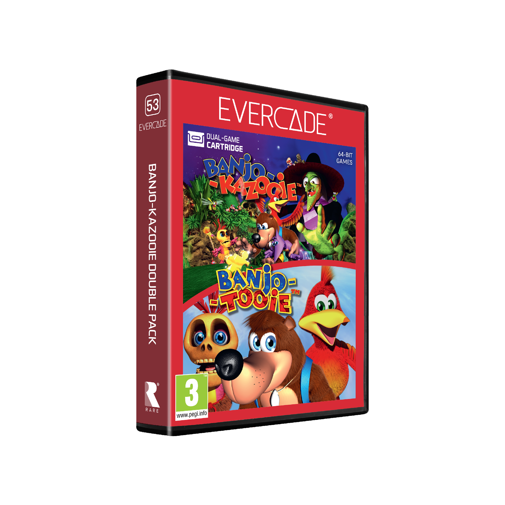Evercade Cartridge #53 Banjo-Kazooie Double Pack