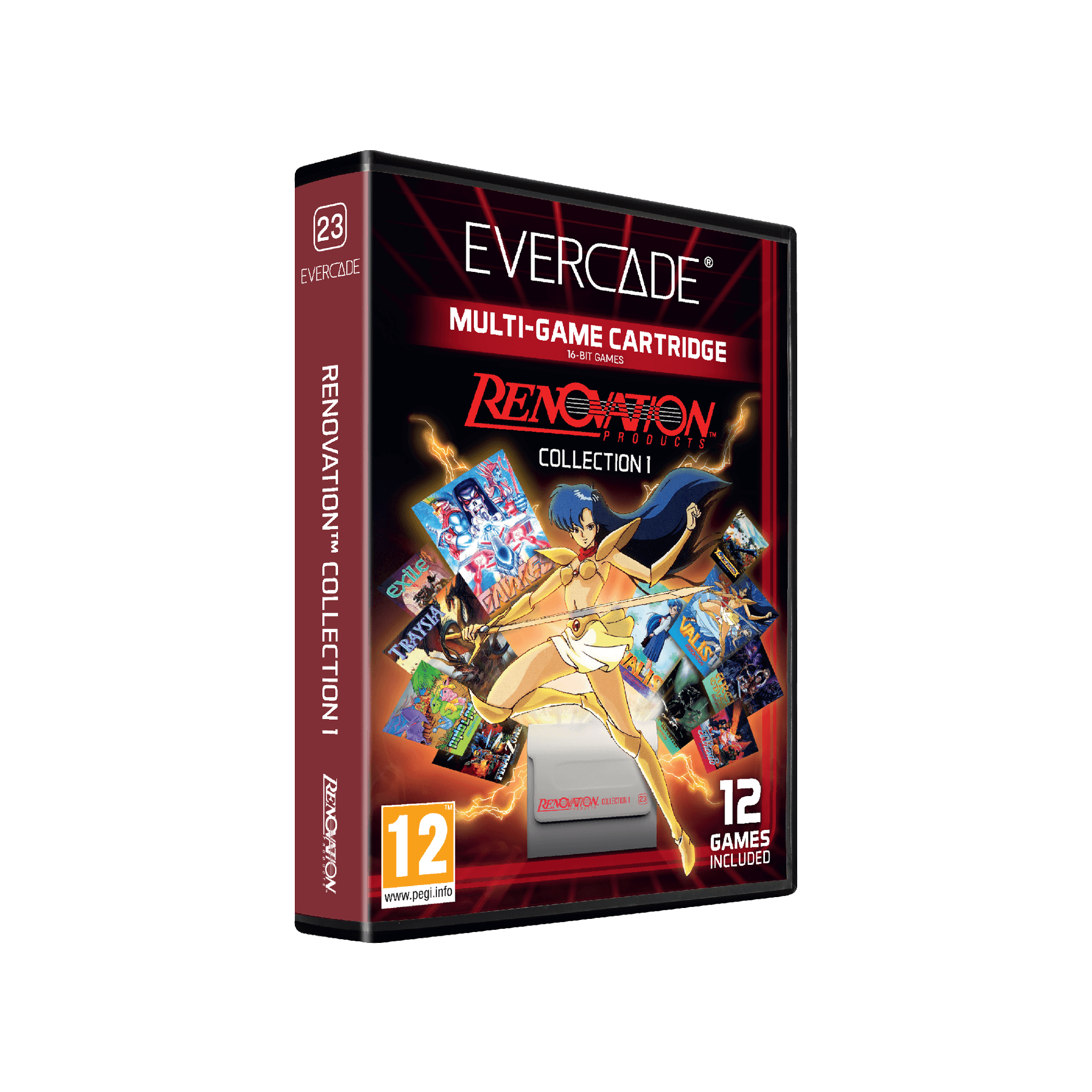 Evercade Cartridge #23 - Renovation Cartridge 1