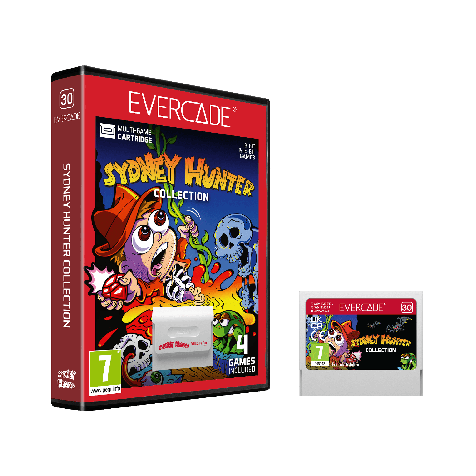 Evercade Cartridge #30 - The Sydney Hunter Collection