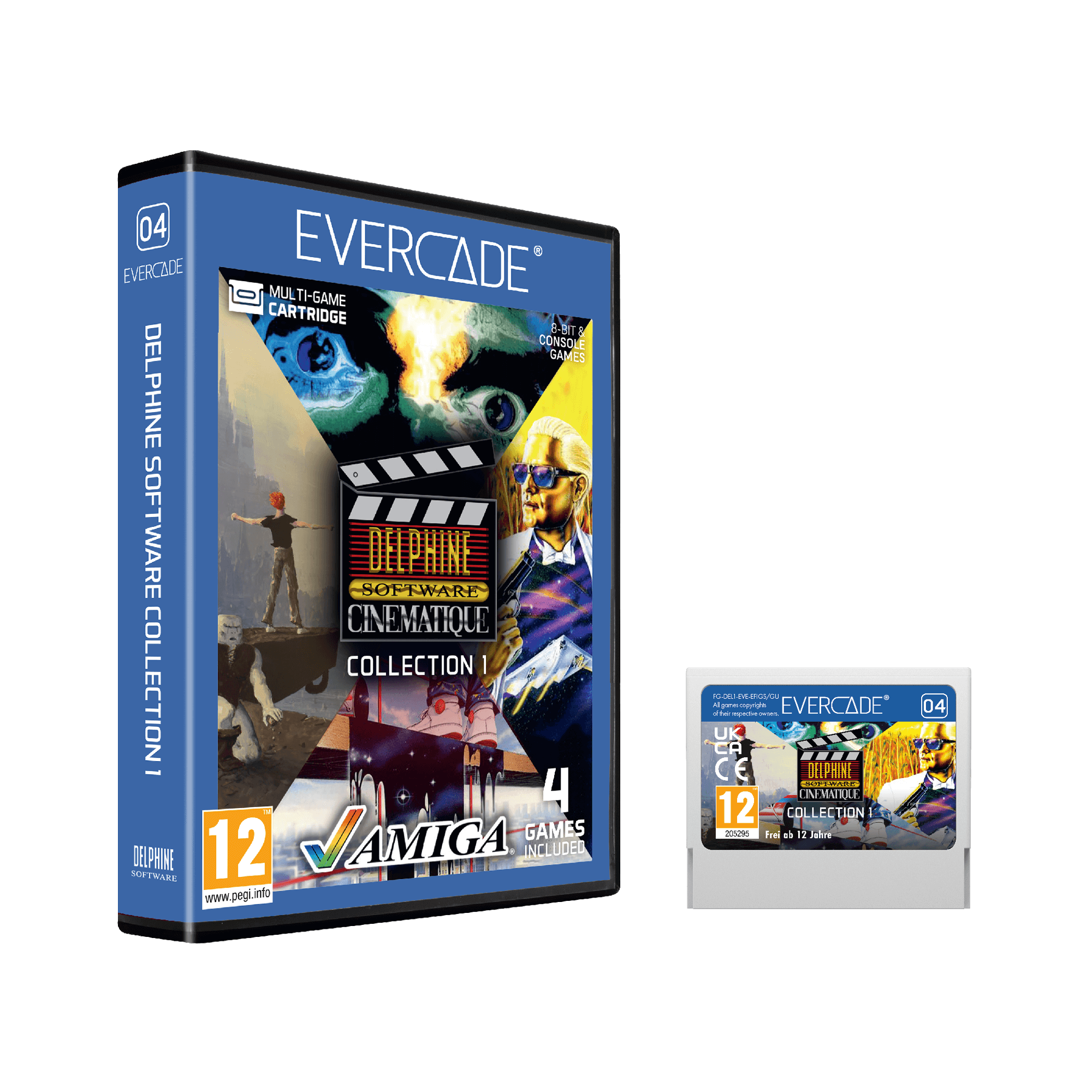 Evercade Cartridge #C04 - Delphine Collection 1