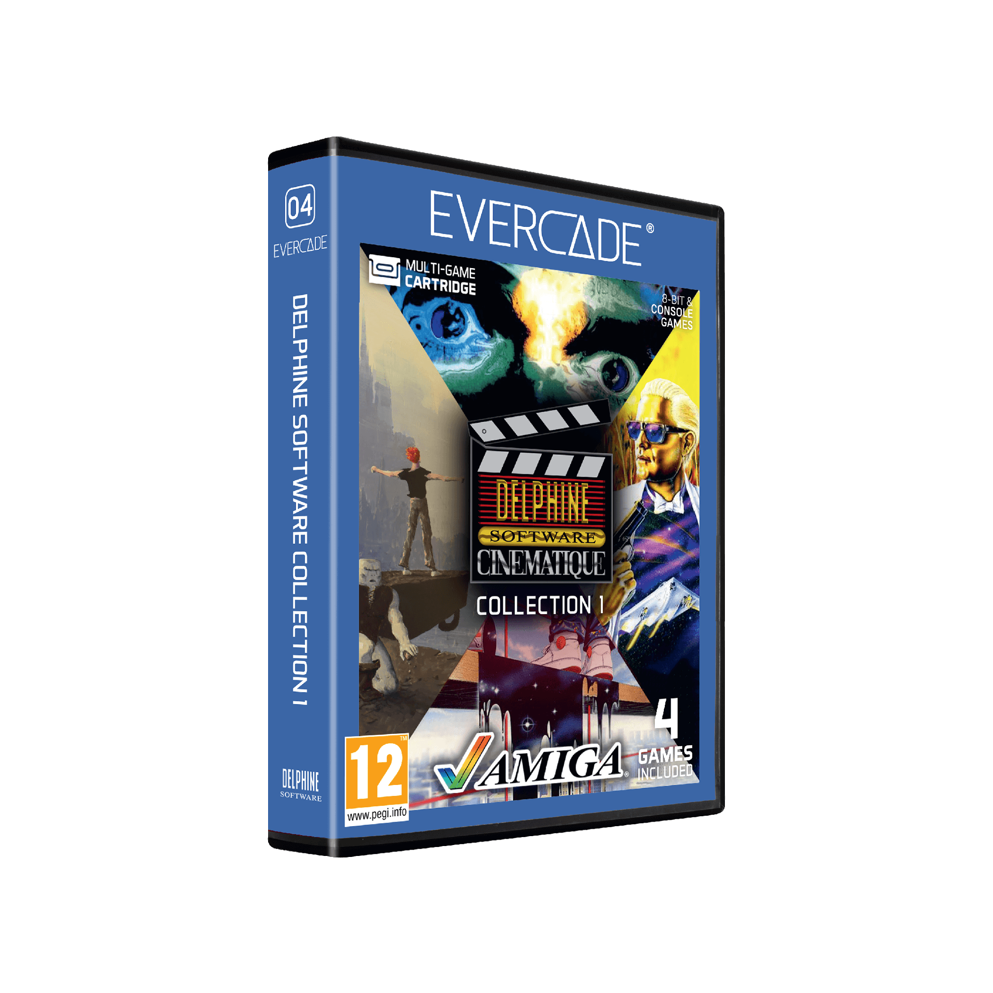 Evercade Cartridge #C04 - Delphine Collection 1