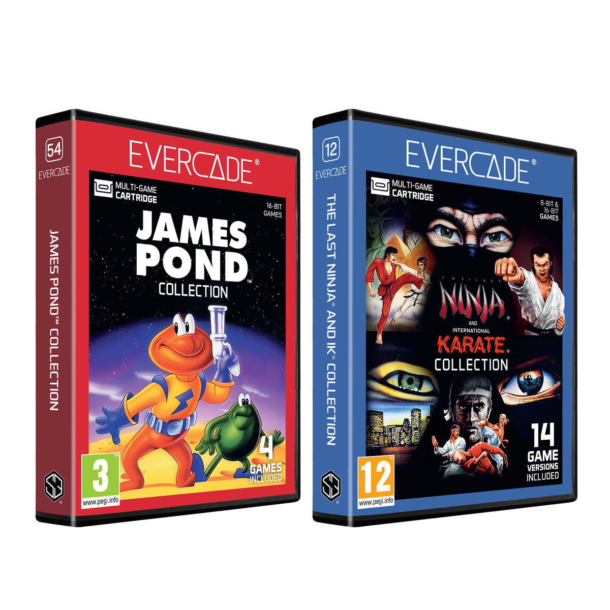Evercade Double Pack: James Pond and Last Ninja IK Collection Double Pack
