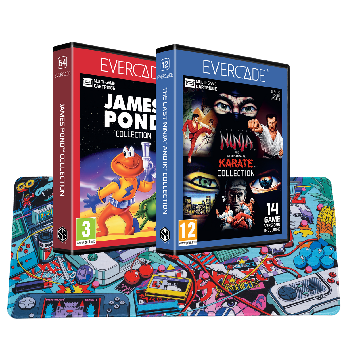 Evercade Bundle: James Pond and Last Ninja IK Collection Bundle