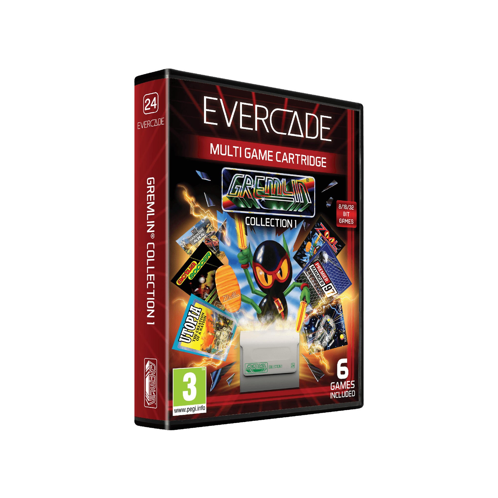 Evercade Cartridge #24 - Gremlin Cartridge 1