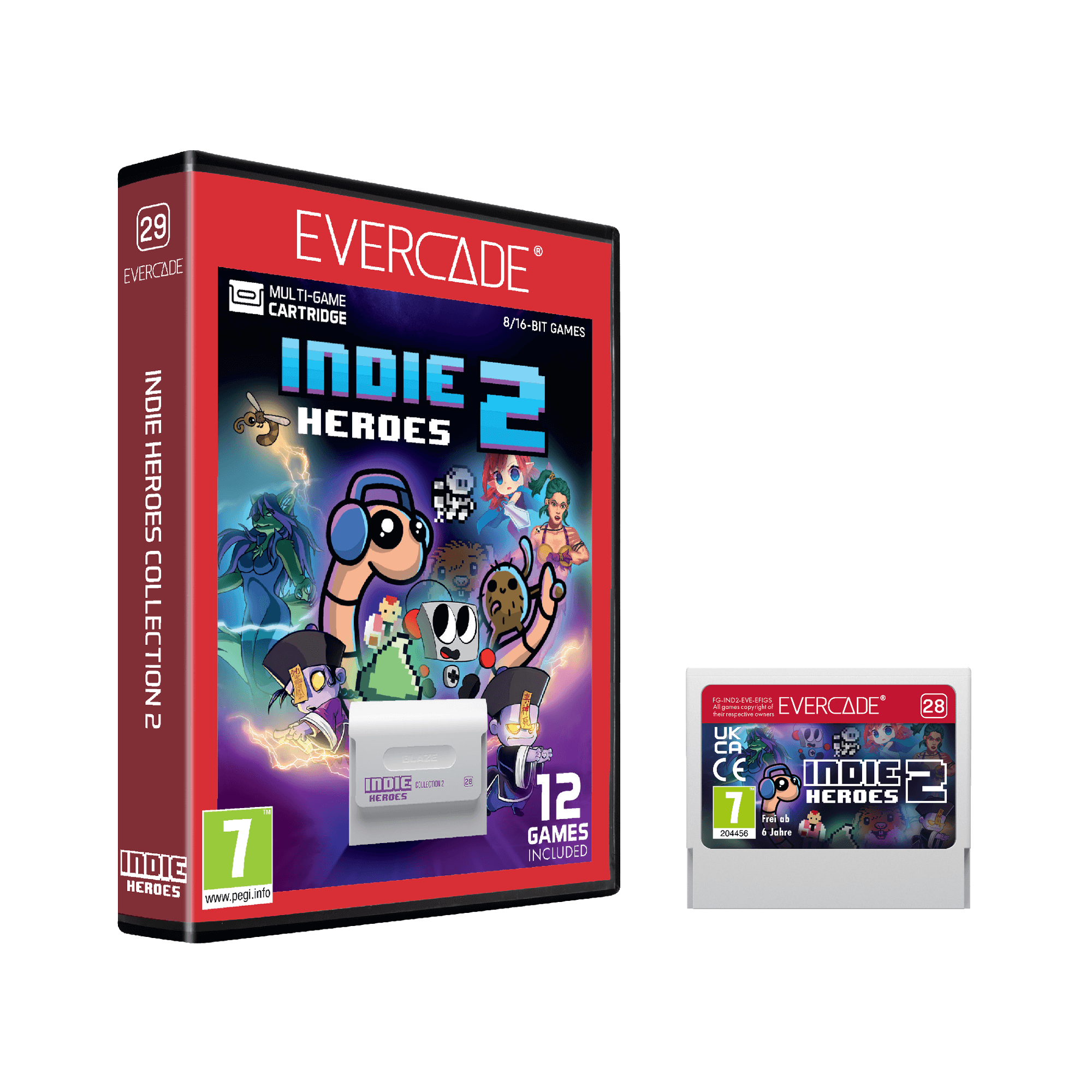 Evercade Cartridge #28 - Indie Heroes Cartridge 2