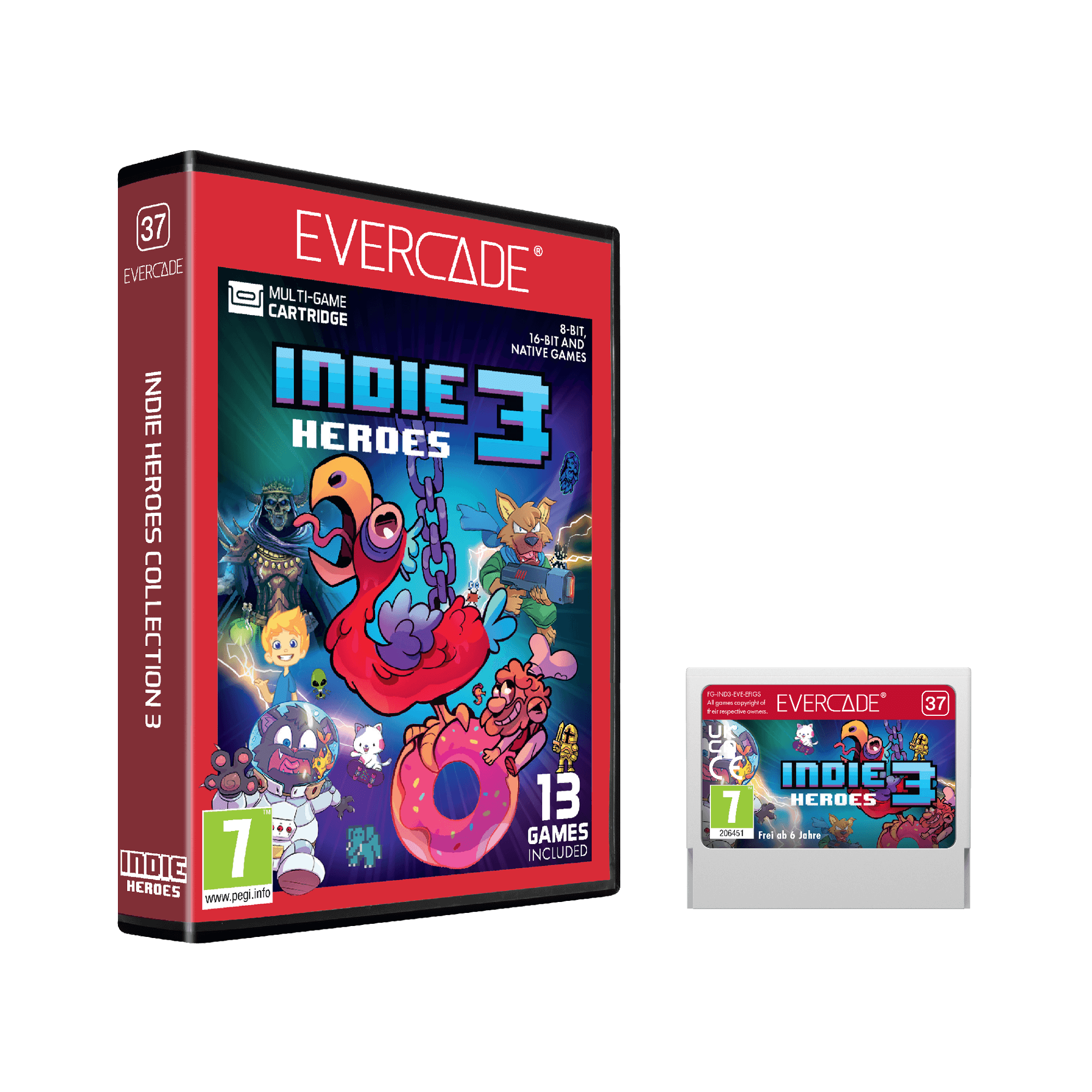 Evercade Cartridge #37 - Indie Heroes Collection 3