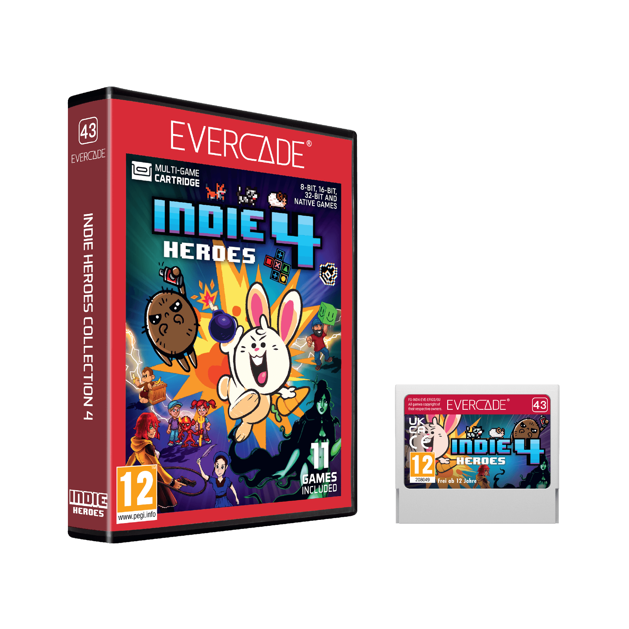 Evercade Cartridge #43 - Indie Heroes Collection 4