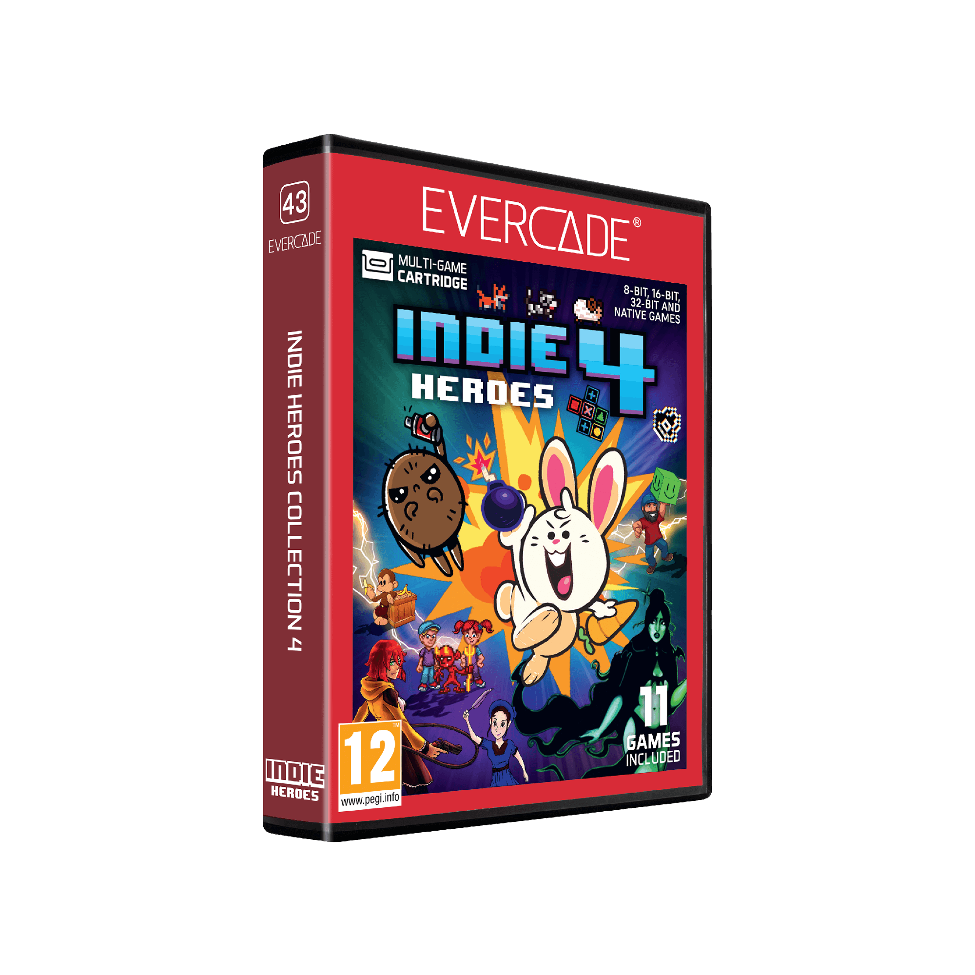 Evercade Cartridge #43 - Indie Heroes Collection 4
