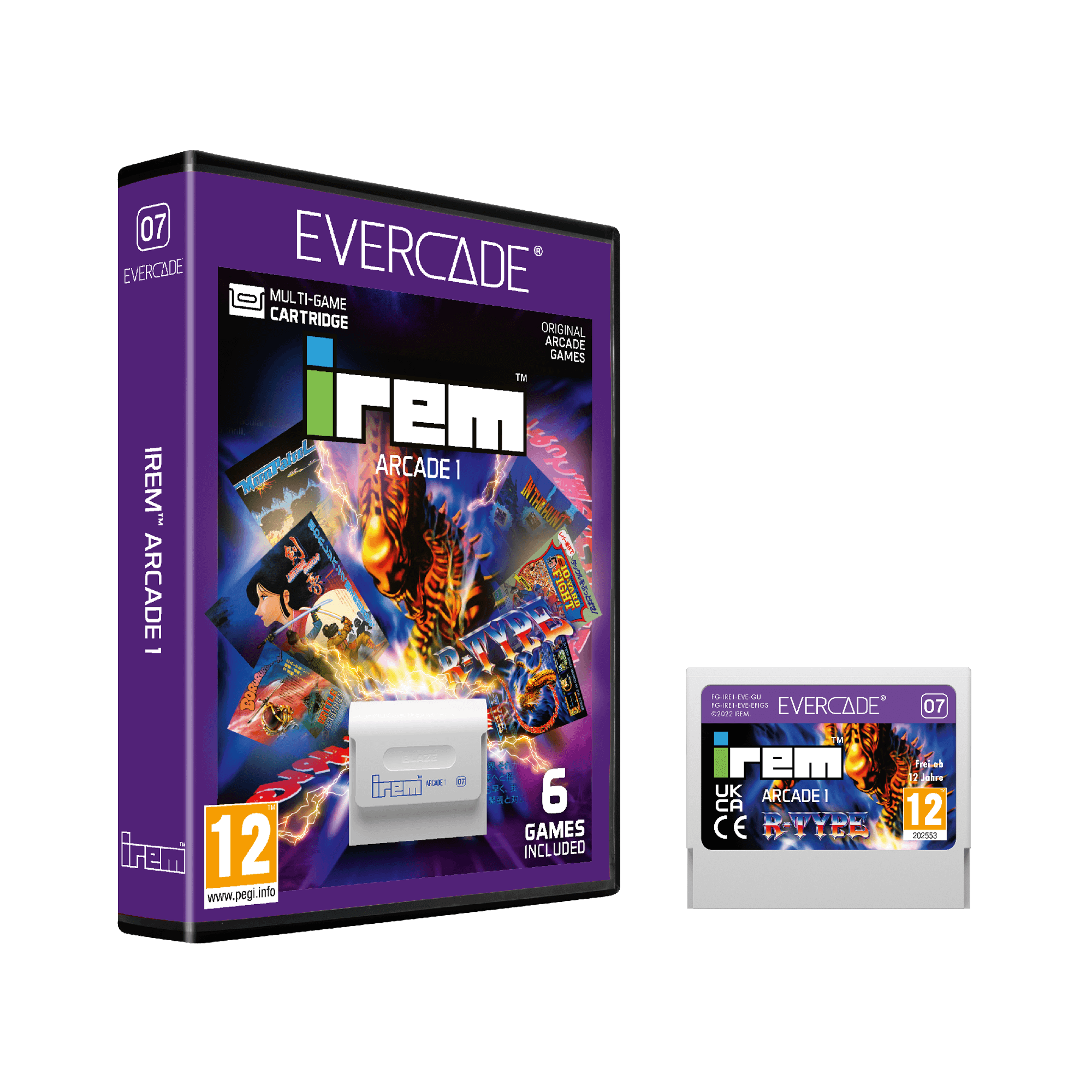 Evercade Cartridge #07 - IREM Arcade Collection 1