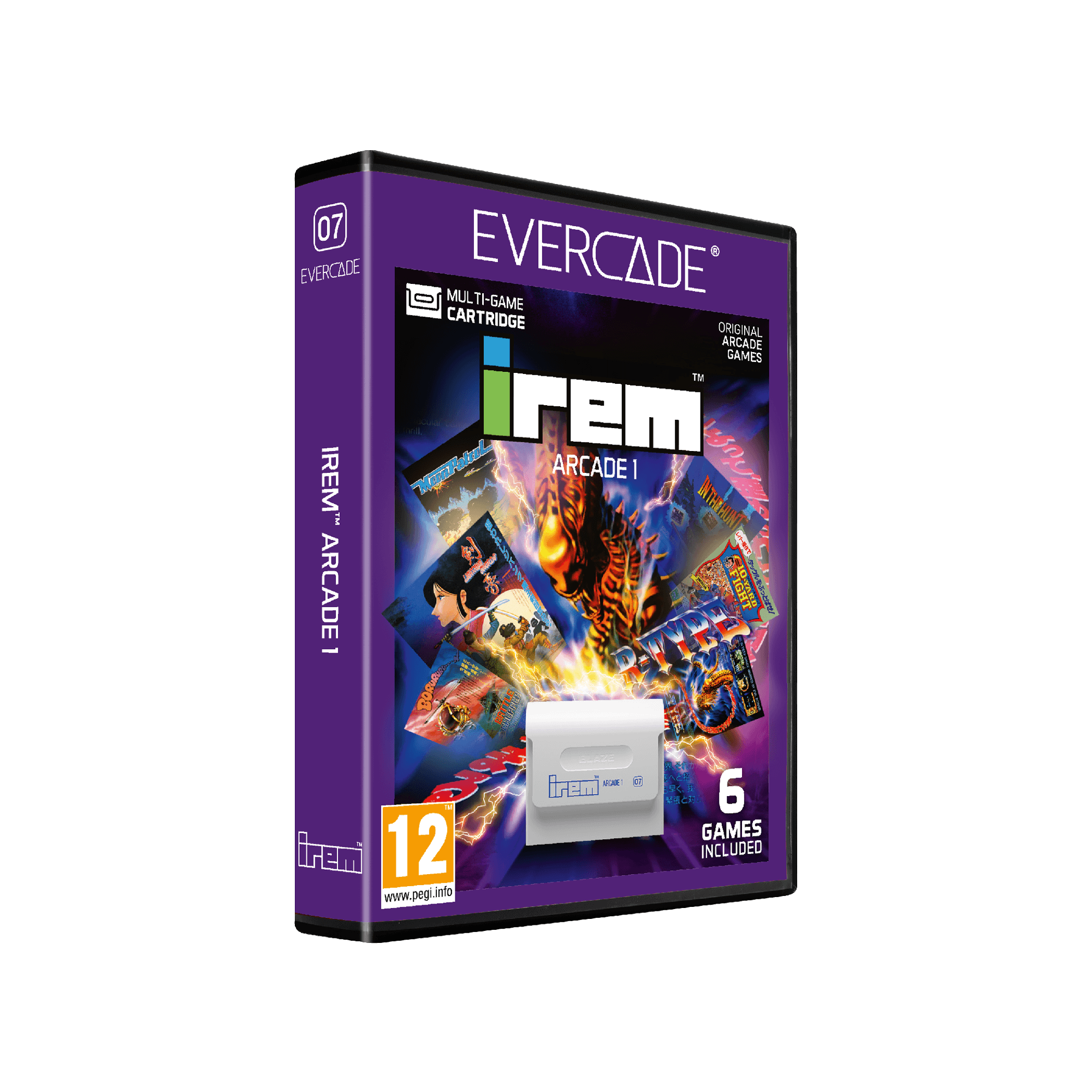 Evercade Cartridge #07 - IREM Arcade Collection 1