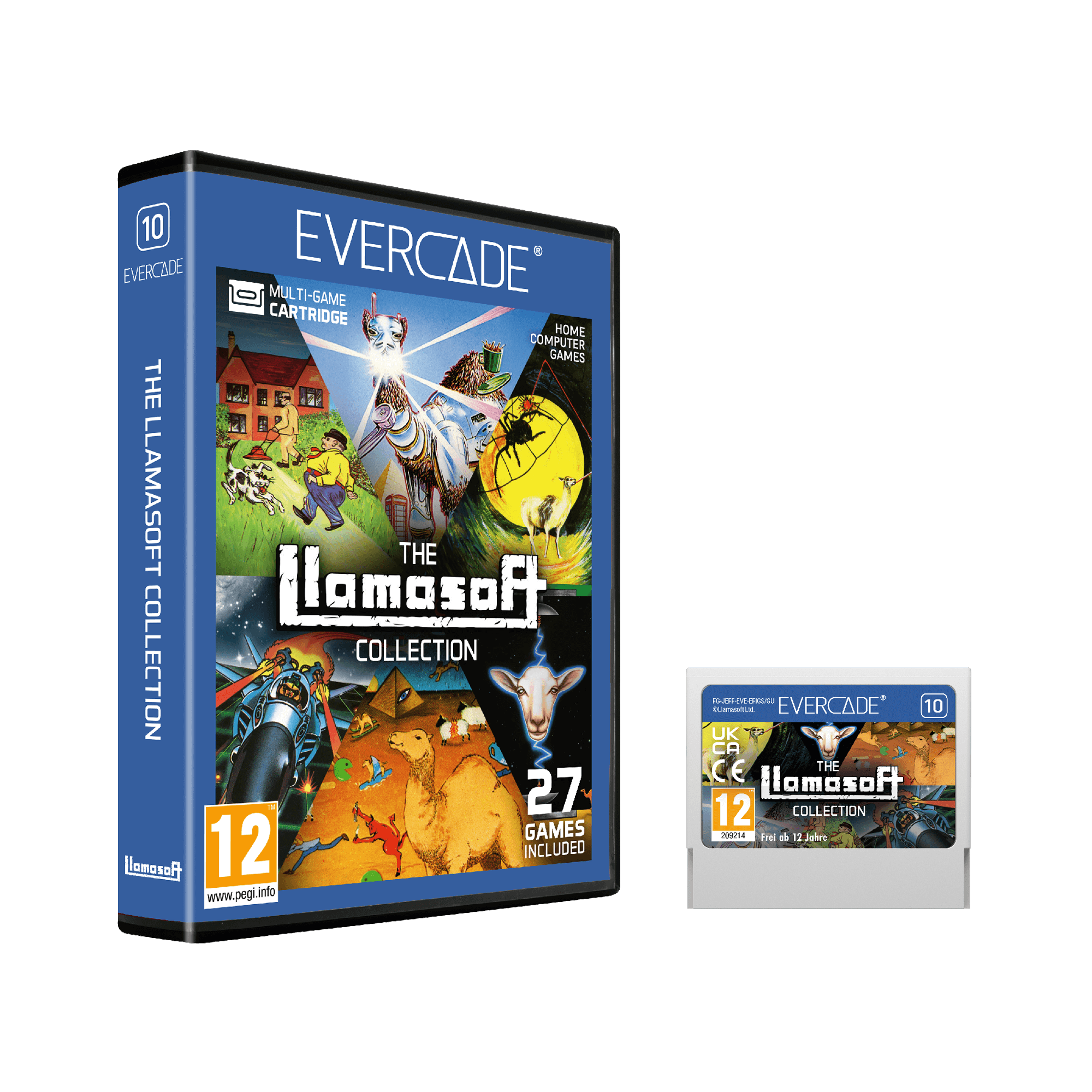 Evercade Cartridge #10 - The Llamasoft Collection
