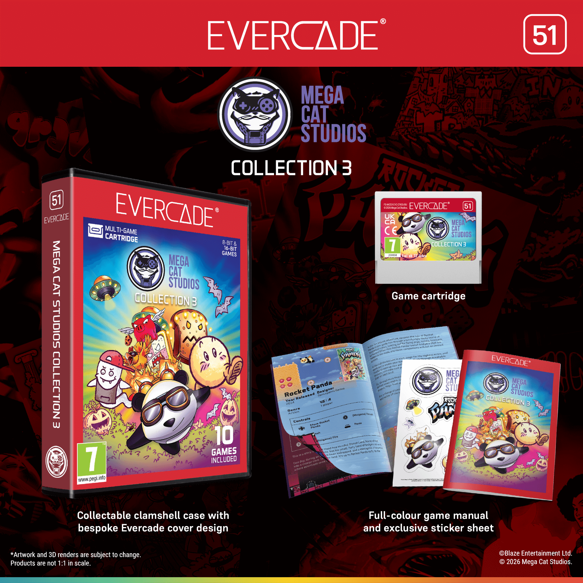 Evercade Cartridge #51 - Mega Cat Studios Collection 3