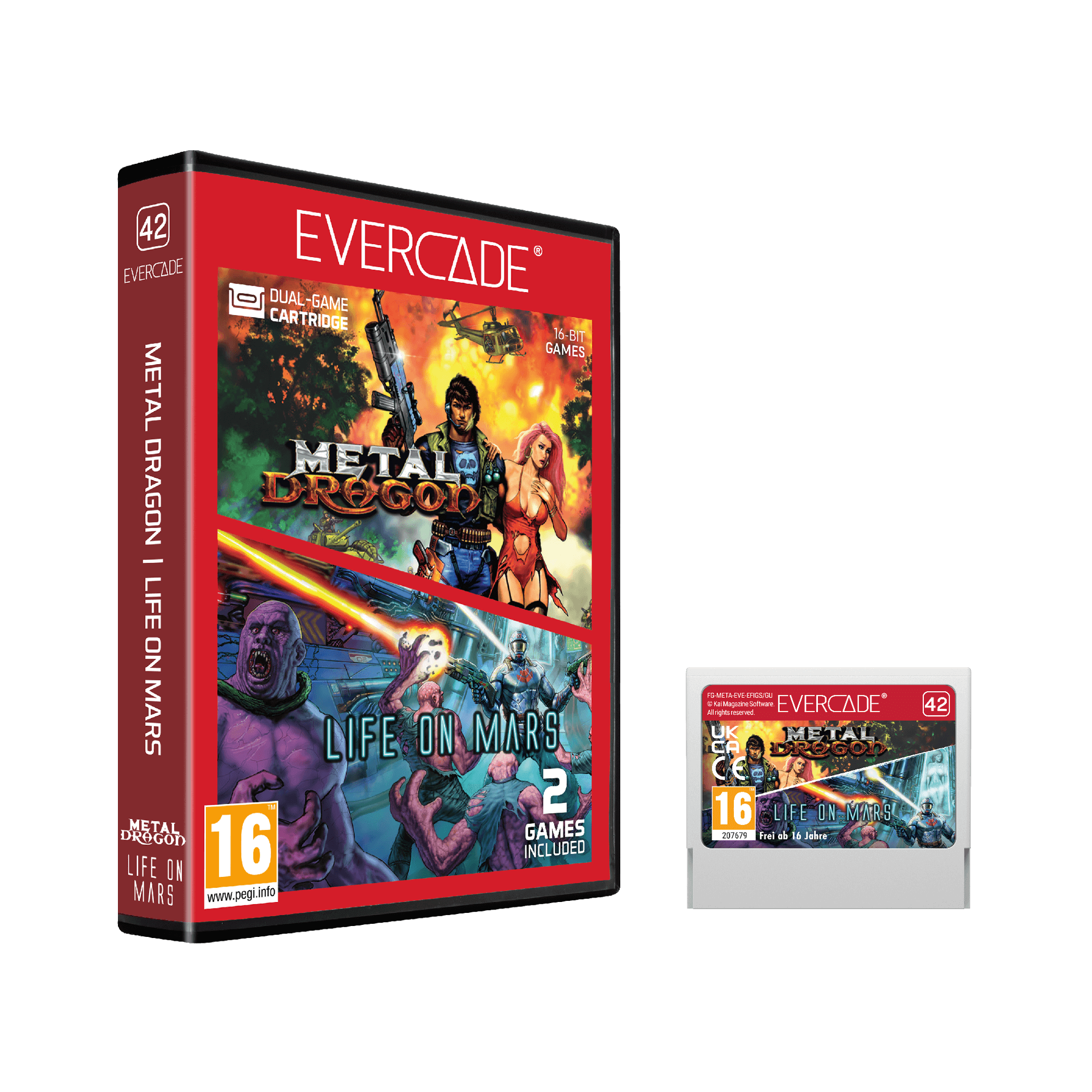 Evercade Cartridge #42 - Metal Dragon / Life on Mars