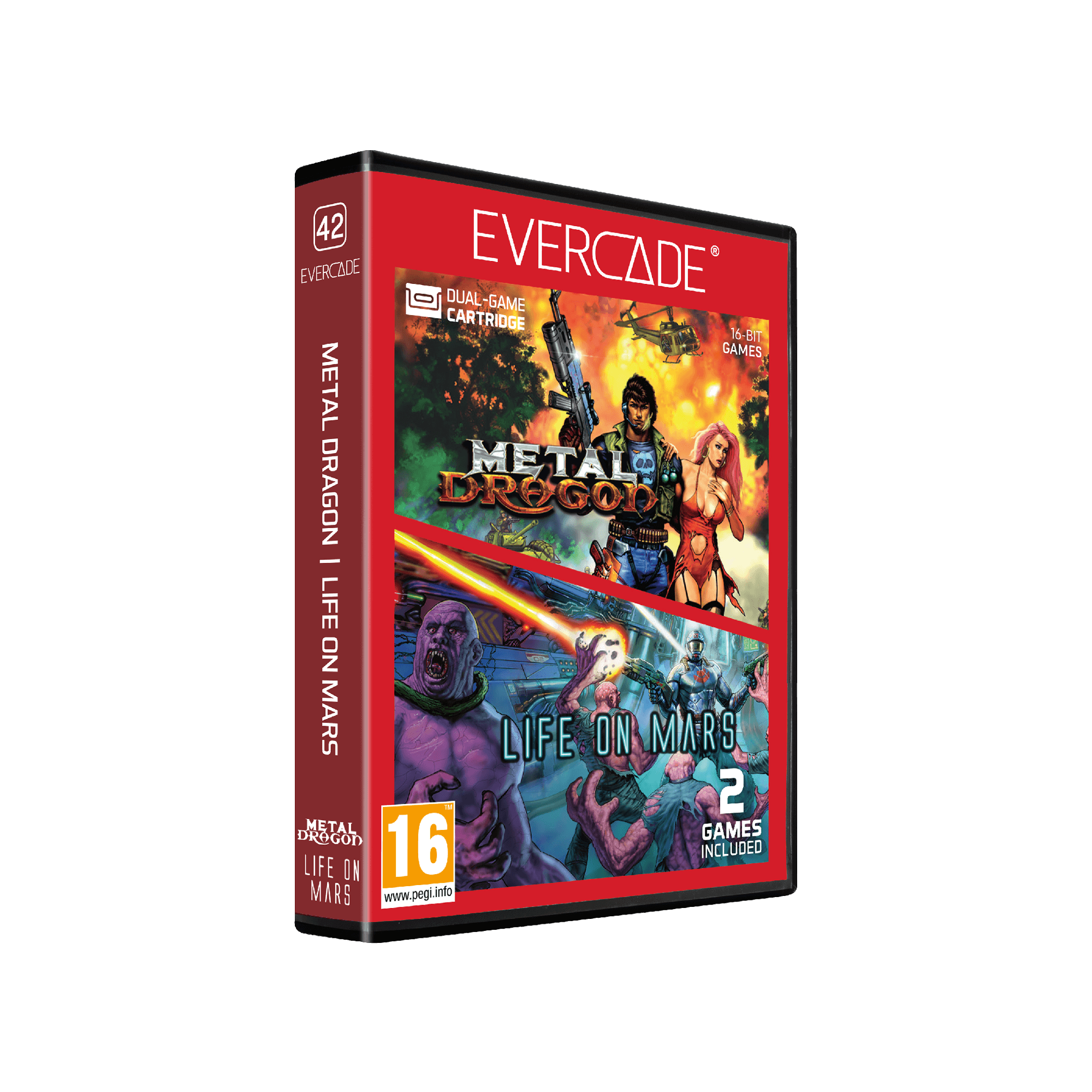Evercade Cartridge #42 - Metal Dragon / Life on Mars