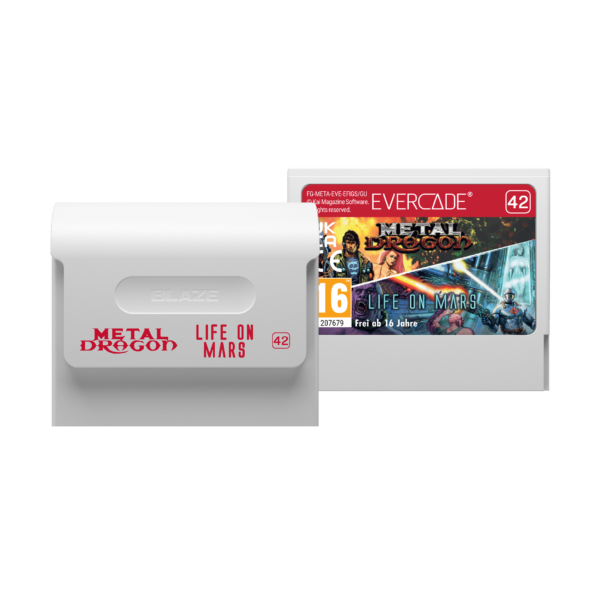 Evercade Cartridge #42 - Metal Dragon / Life on Mars