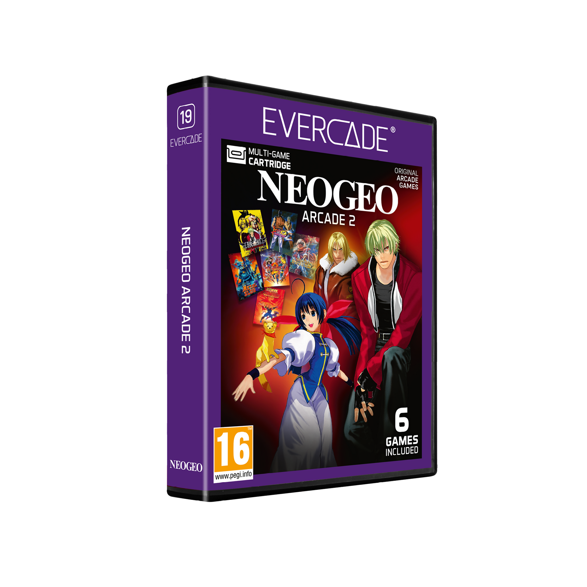 Evercade Cartridge #19 - NEOGEO Arcade 2