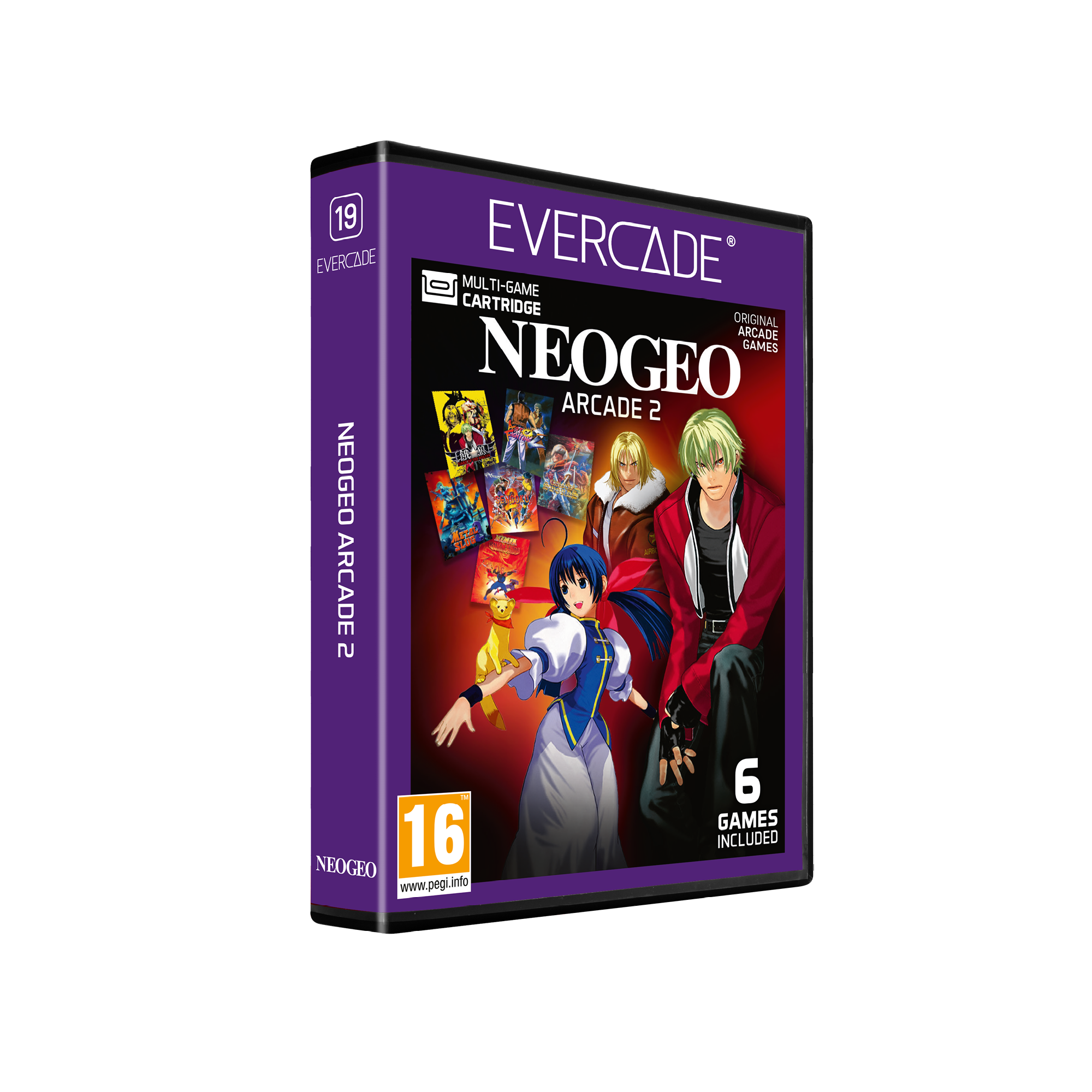 Evercade Cartridge #19 - NEOGEO Arcade 2