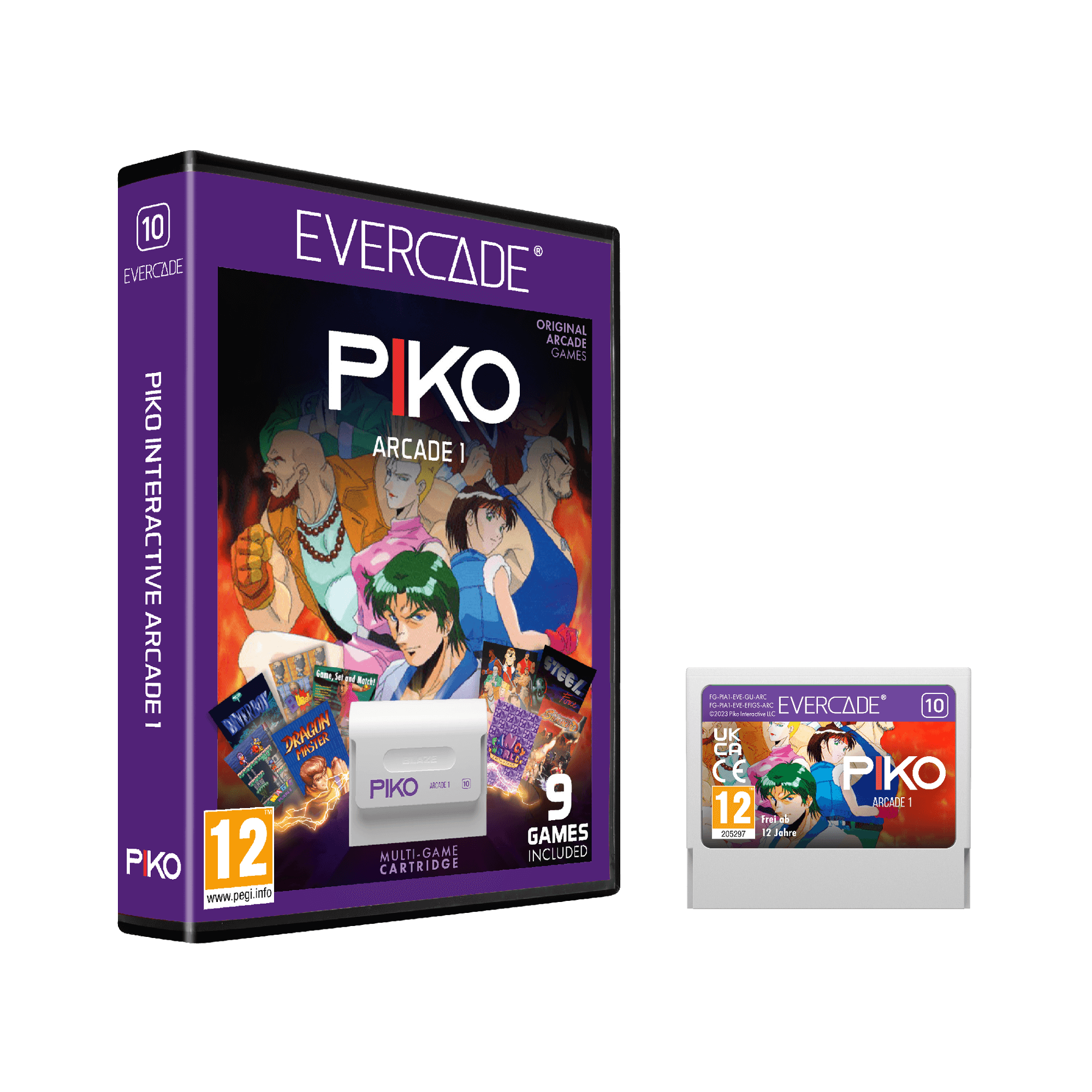 Evercade Cartridge #10 - Piko Arcade Cartridge 1
