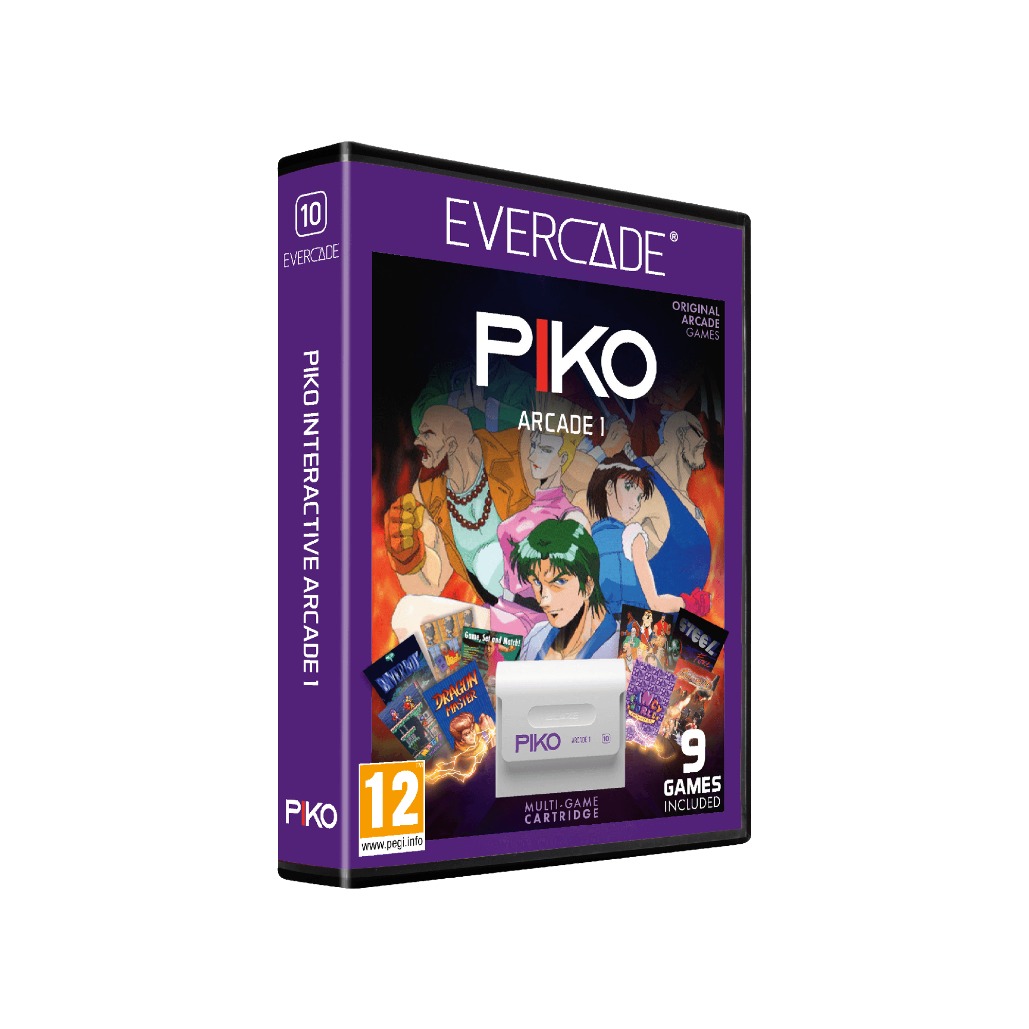 Evercade Cartridge #10 - Piko Arcade Cartridge 1