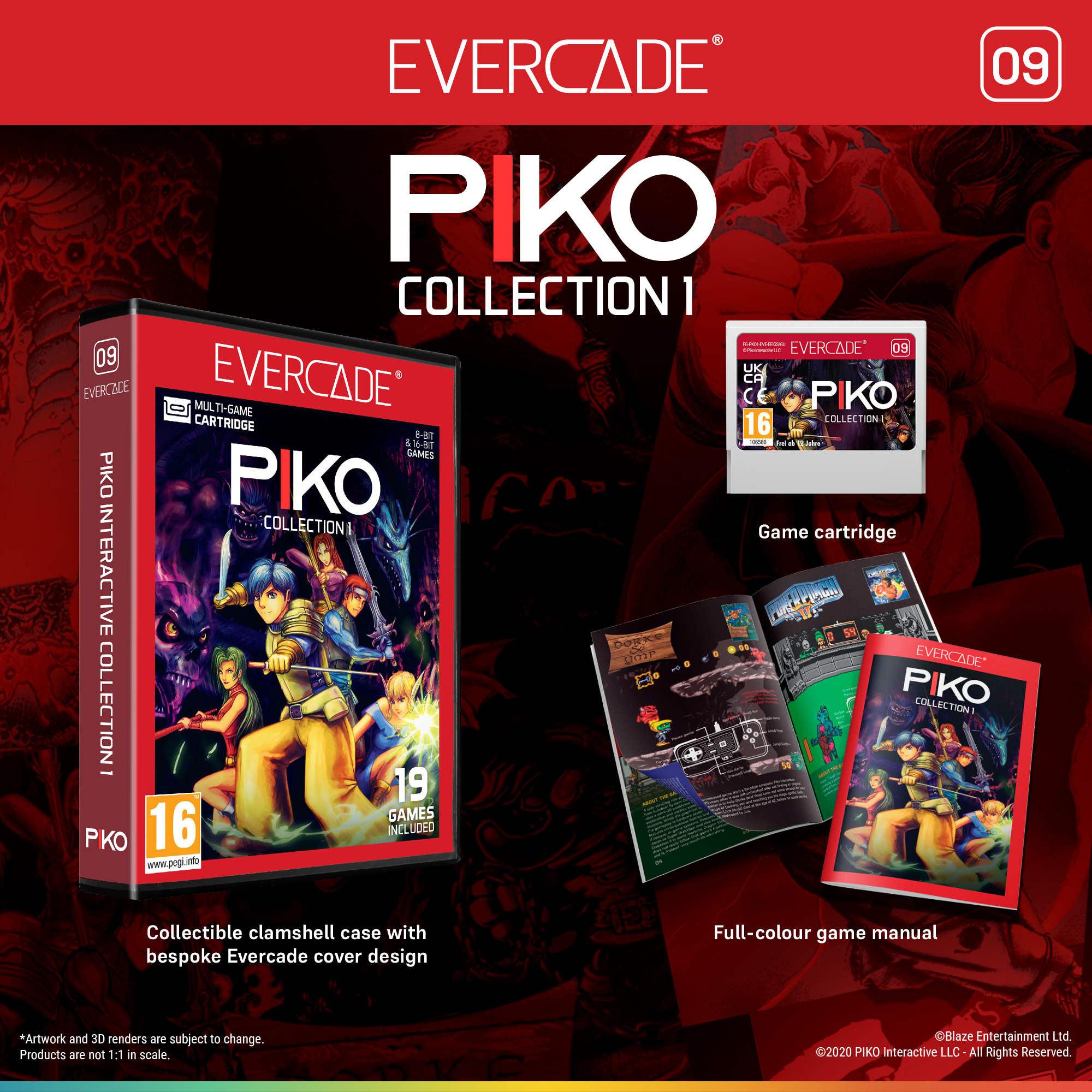 Evercade Cartridge #09 Piko Interactive Collection 1