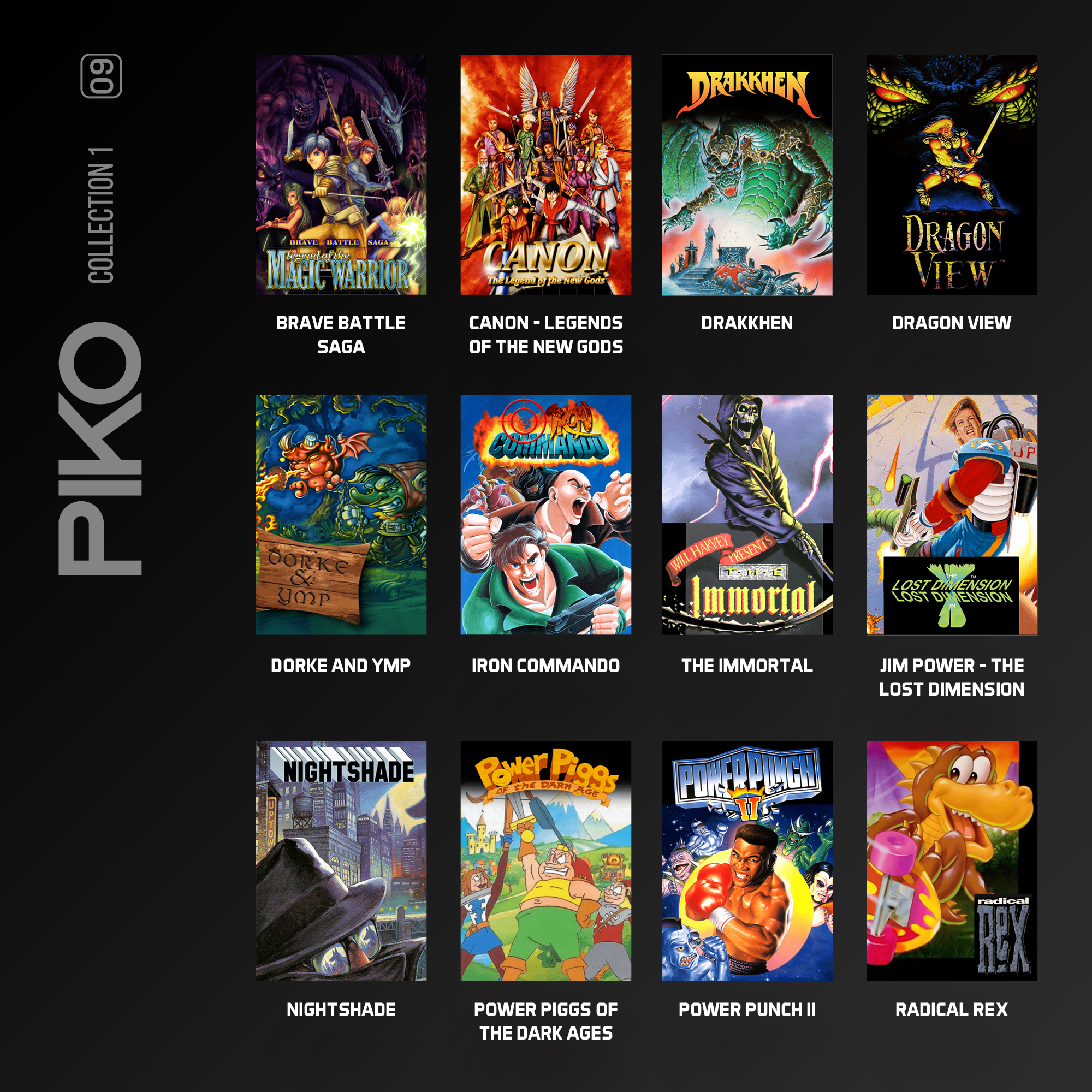 Evercade Cartridge #09 Piko Interactive Collection 1