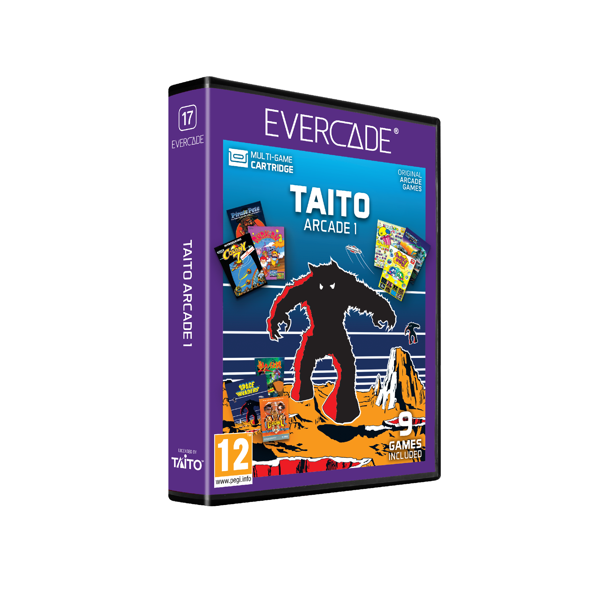 Evercade Cartridge #17 - Taito Arcade Collection 1