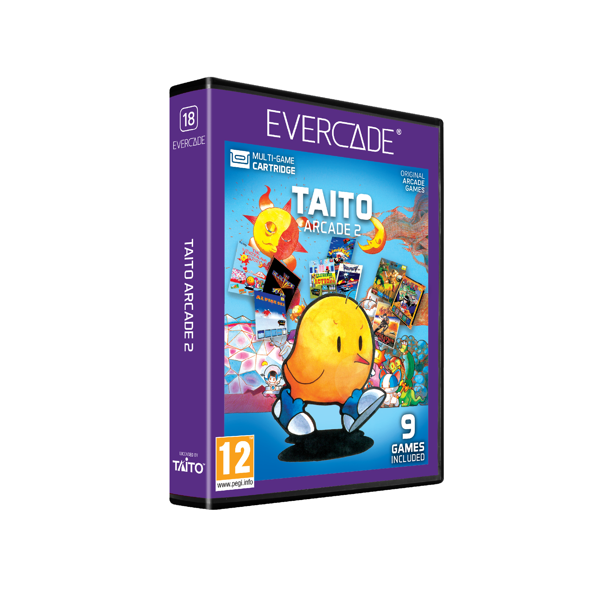Evercade Cartridge #18 - Taito Arcade Collection 2