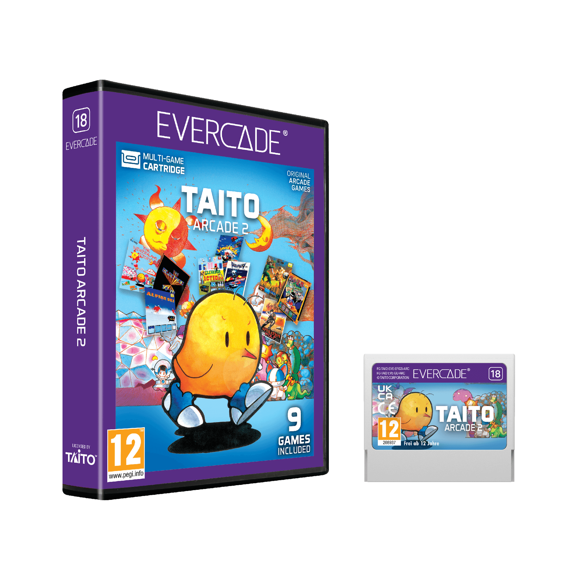 Evercade Cartridge #18 - Taito Arcade Collection 2