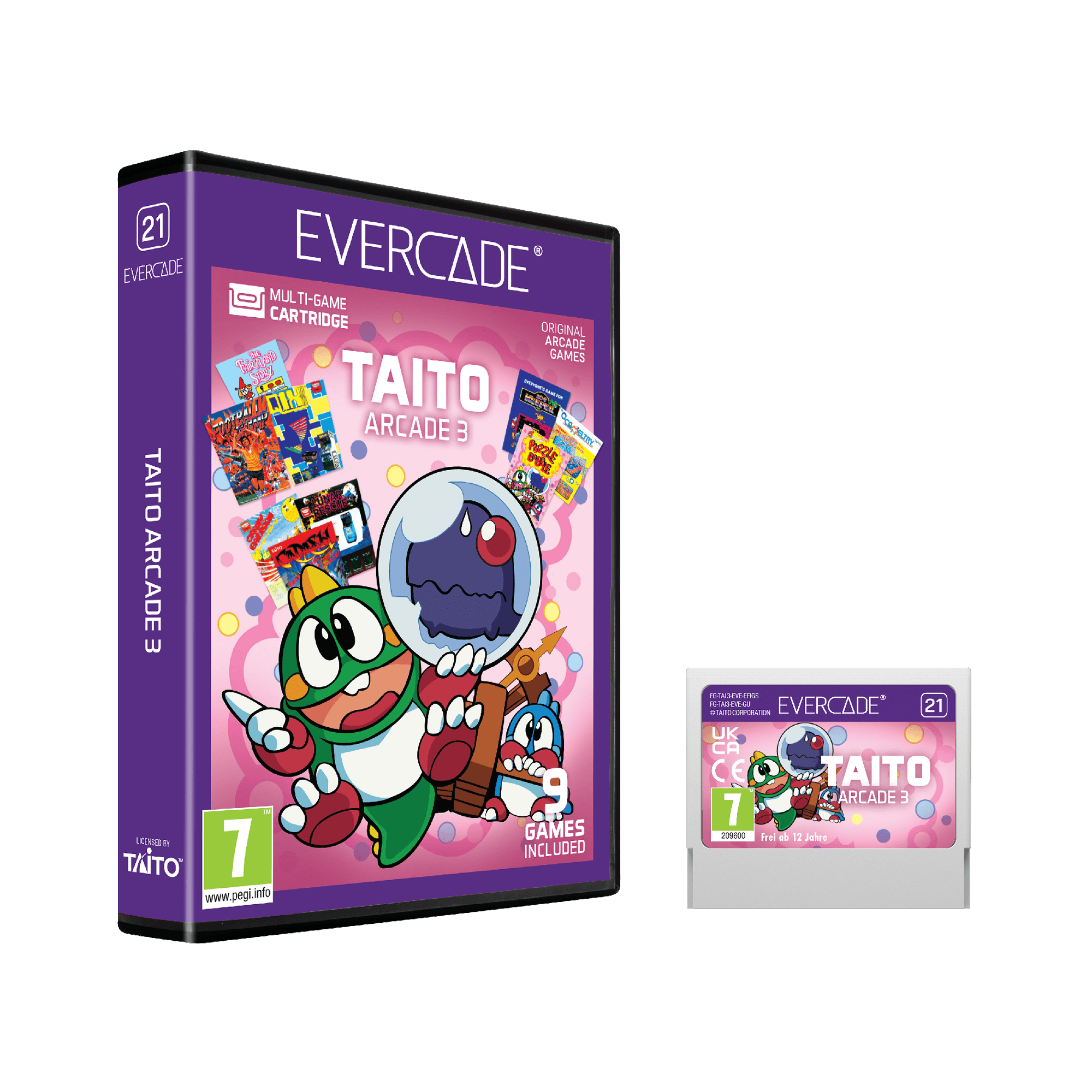 Evercade Cartridge #21 - Taito Arcade 3