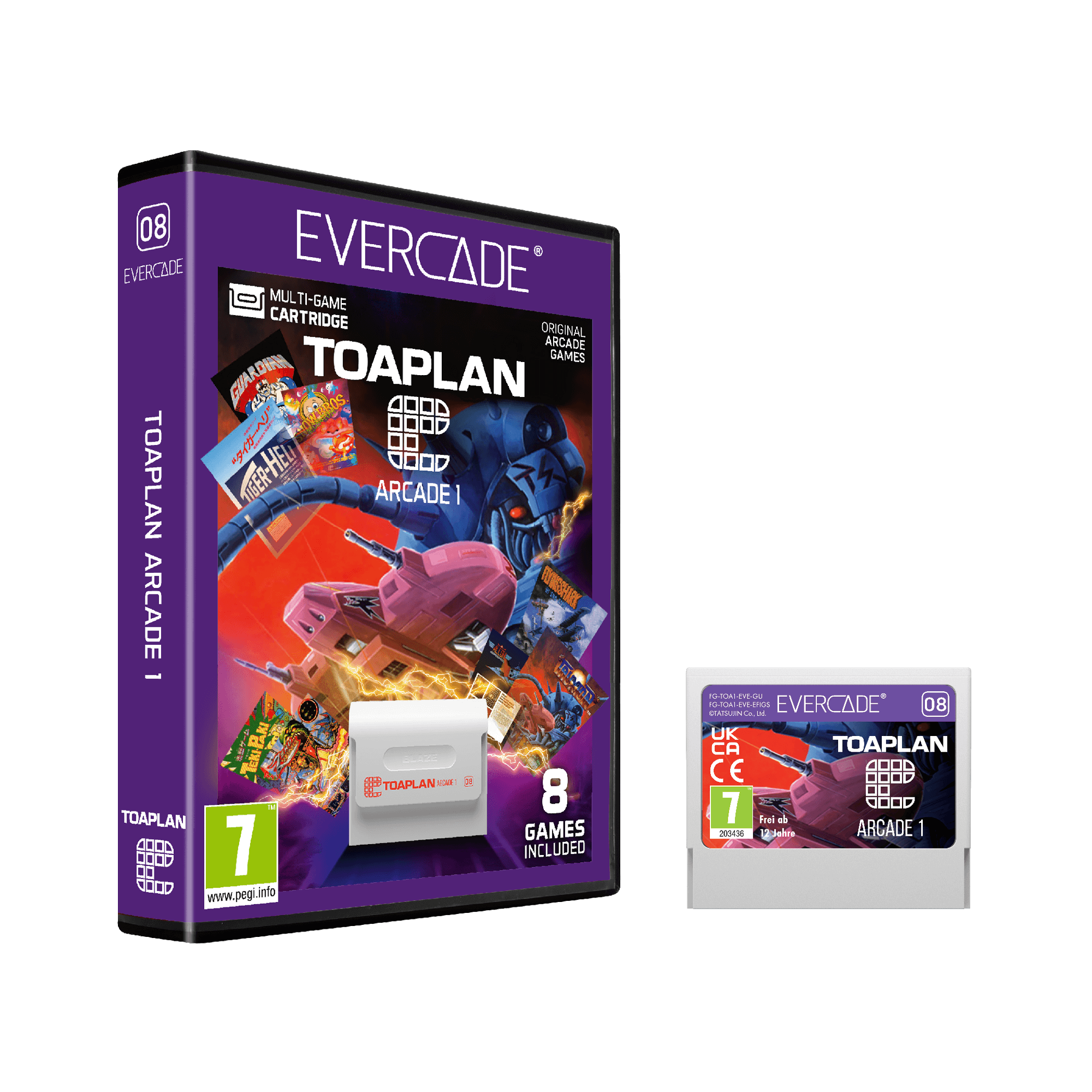 Evercade Cartridge #08 - Toaplan Cartridge 1