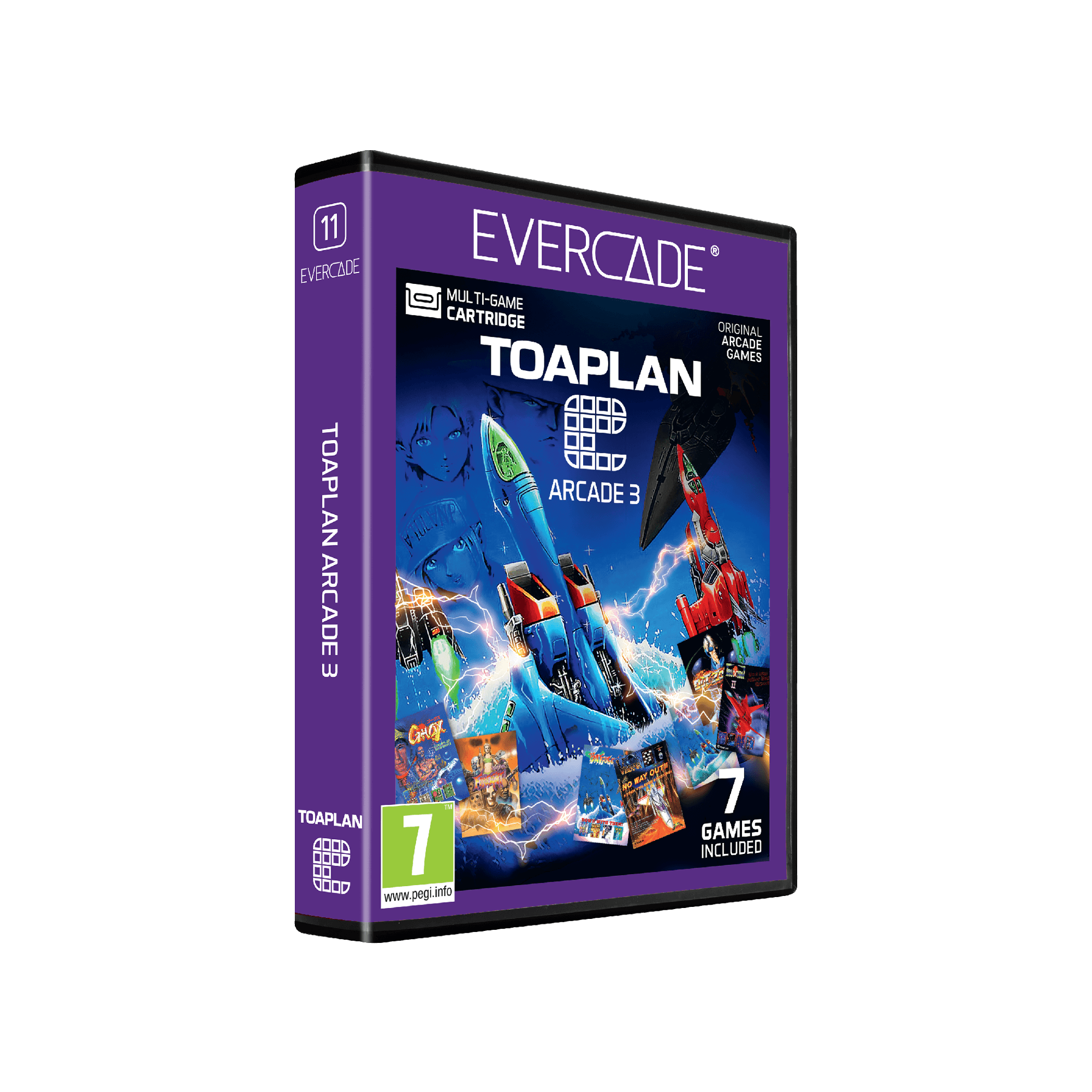 Evercade Cartridge #11 - Toaplan Arcade 3 Collection
