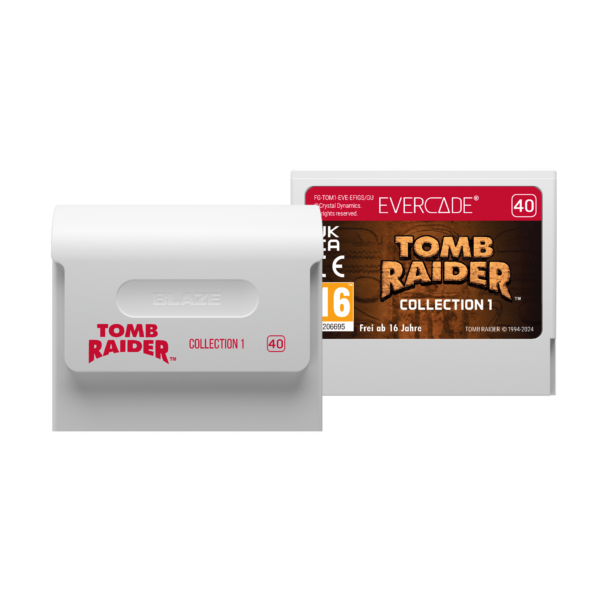 #40 Tomb Raider Collection 1 - Evercade Cartridge