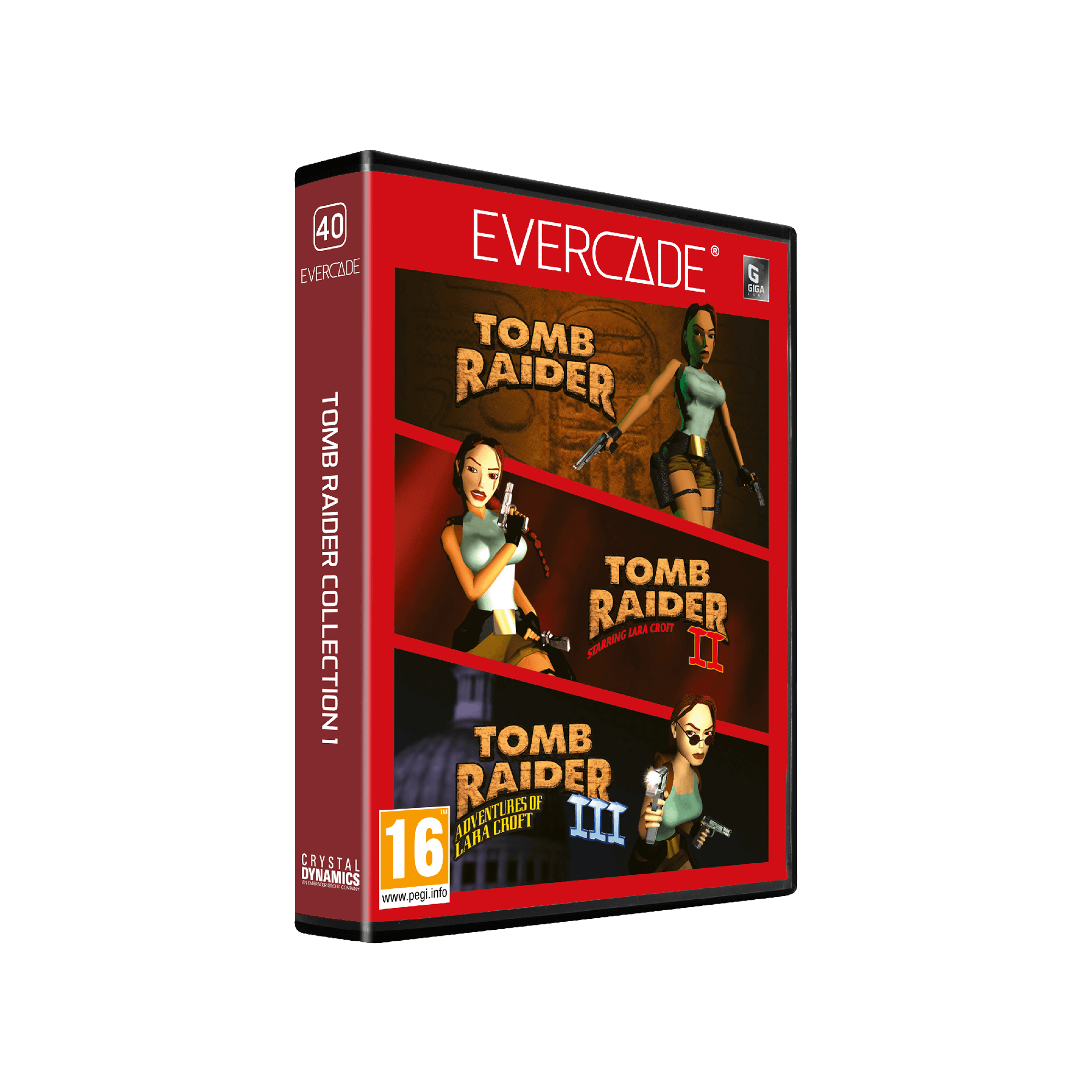 #40 Tomb Raider Collection 1 - Evercade Cartridge