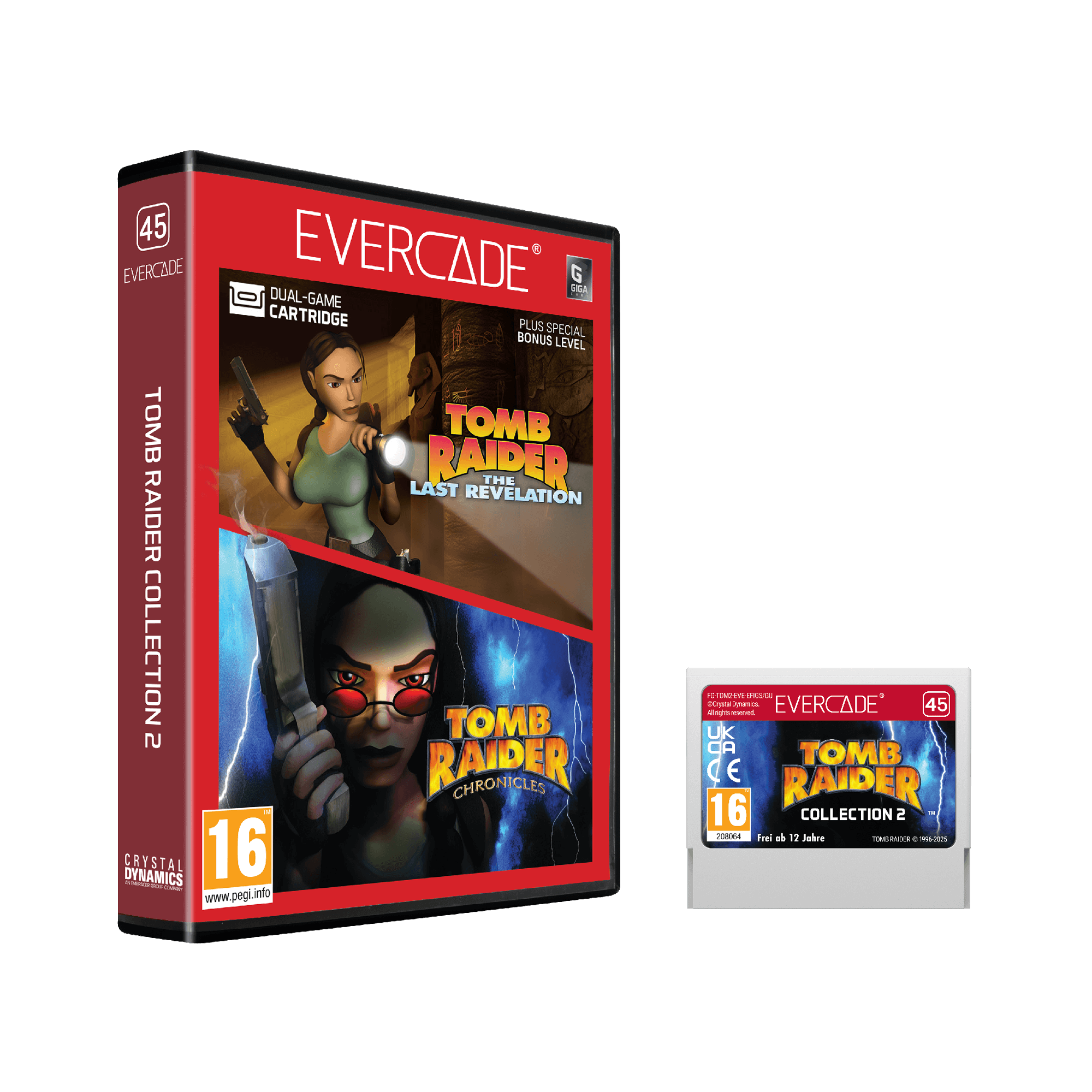 Evercade Cartridge #45 - Tomb Raider Collection 2