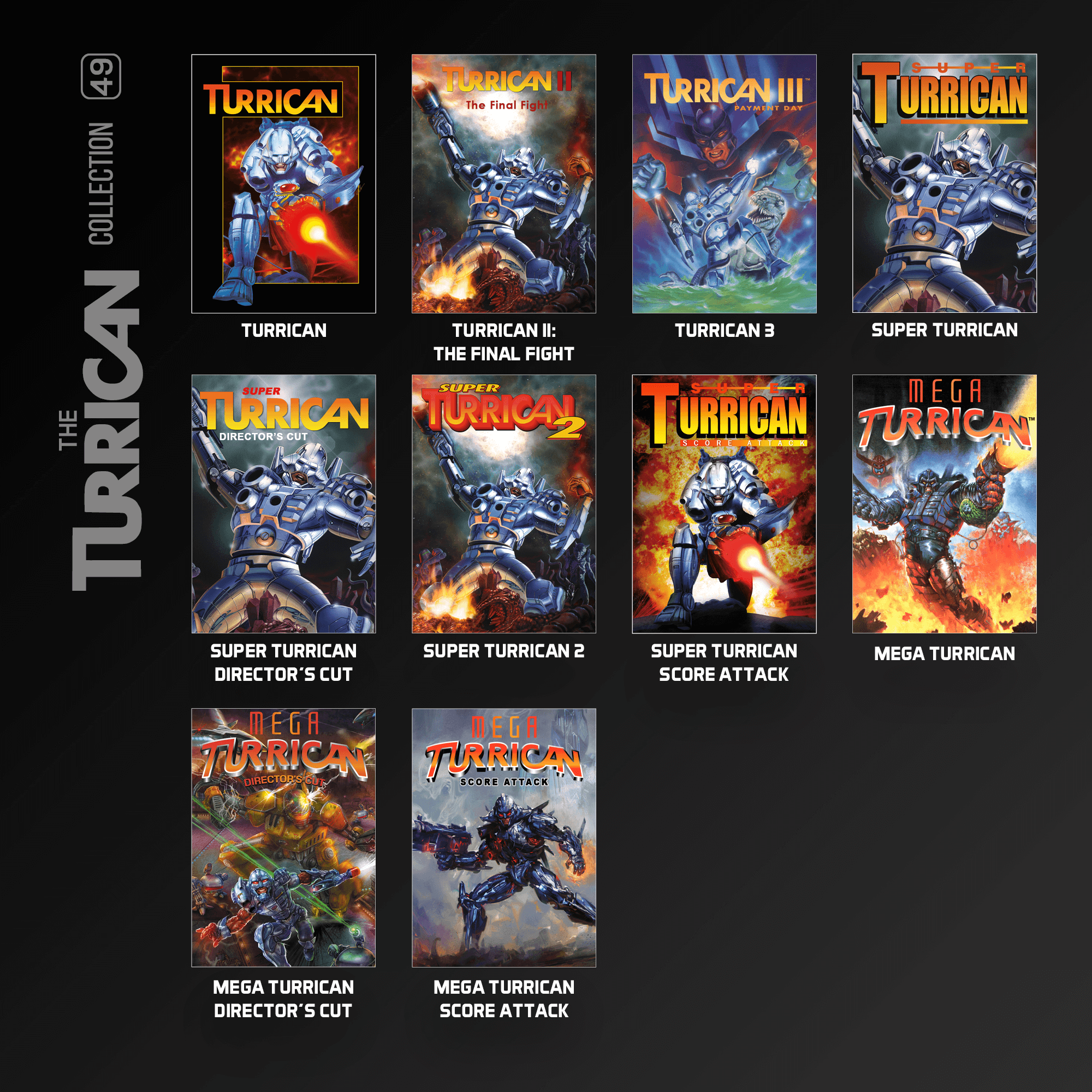 Evercade Cartridge #49 - The Turrican Collection